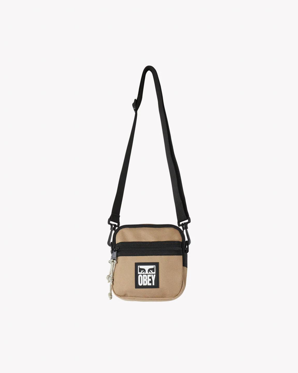 Obey Small Messenger Bag (Black)