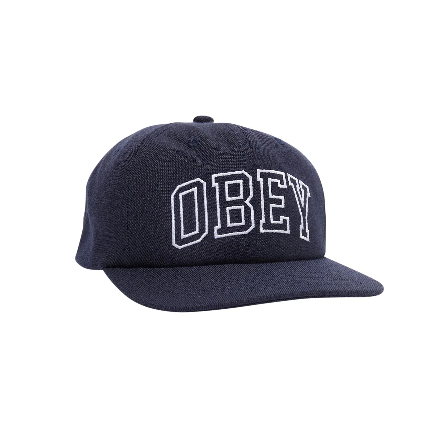 Obey Rush 6 Panel Classic Snapback (Navy)