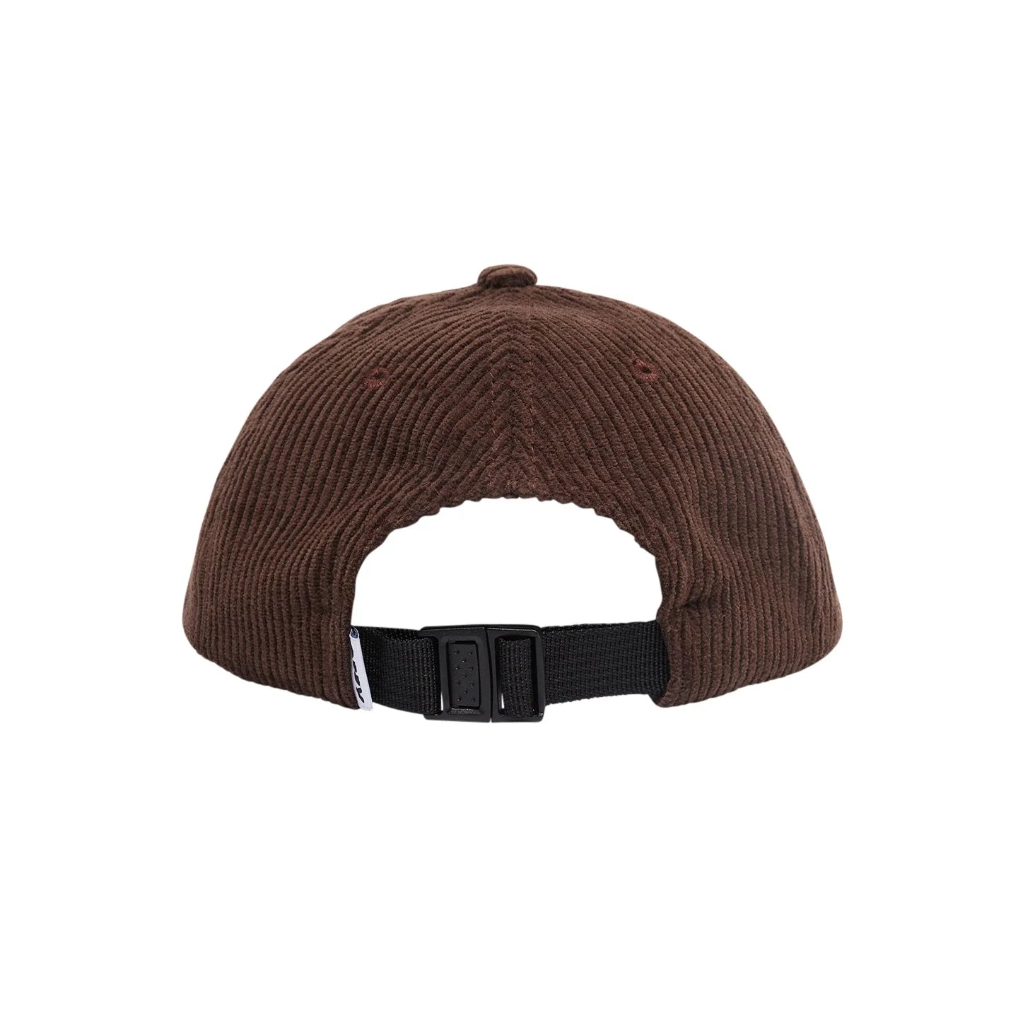 Obey Cord Label 6 Panel Strapback (Brown)