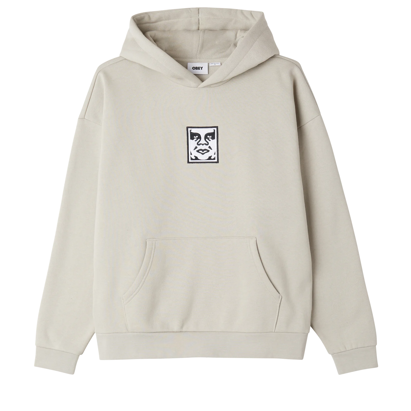 Icon Extra Heavy Hood (Silver grey)