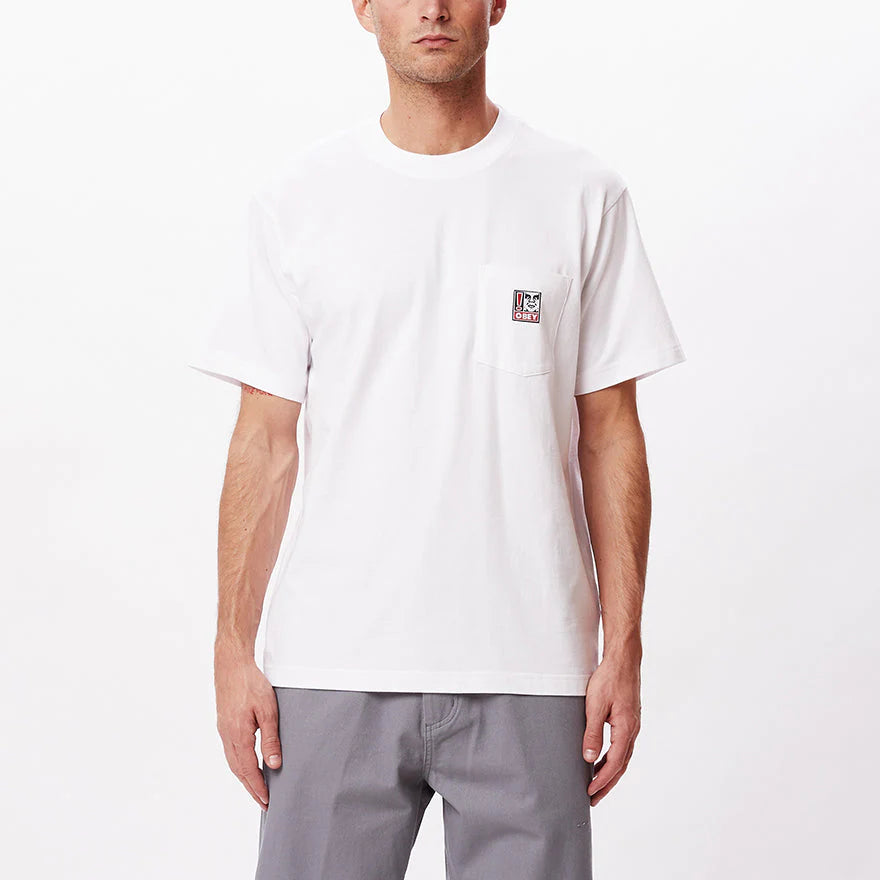 Point Organic Pocket Tee S/S (White)