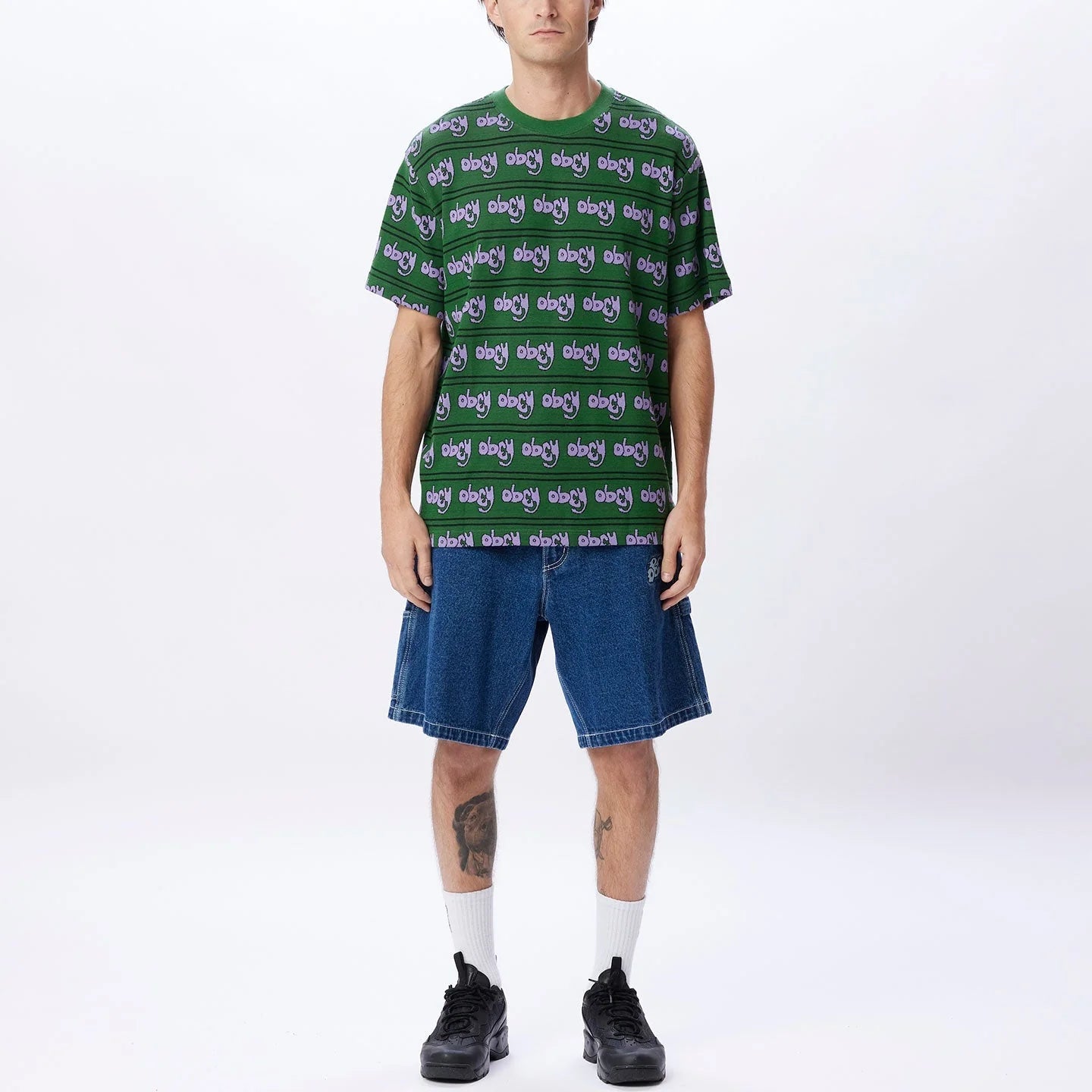 Depiction Jacquard Tee SS (Palm Leaf Multi)