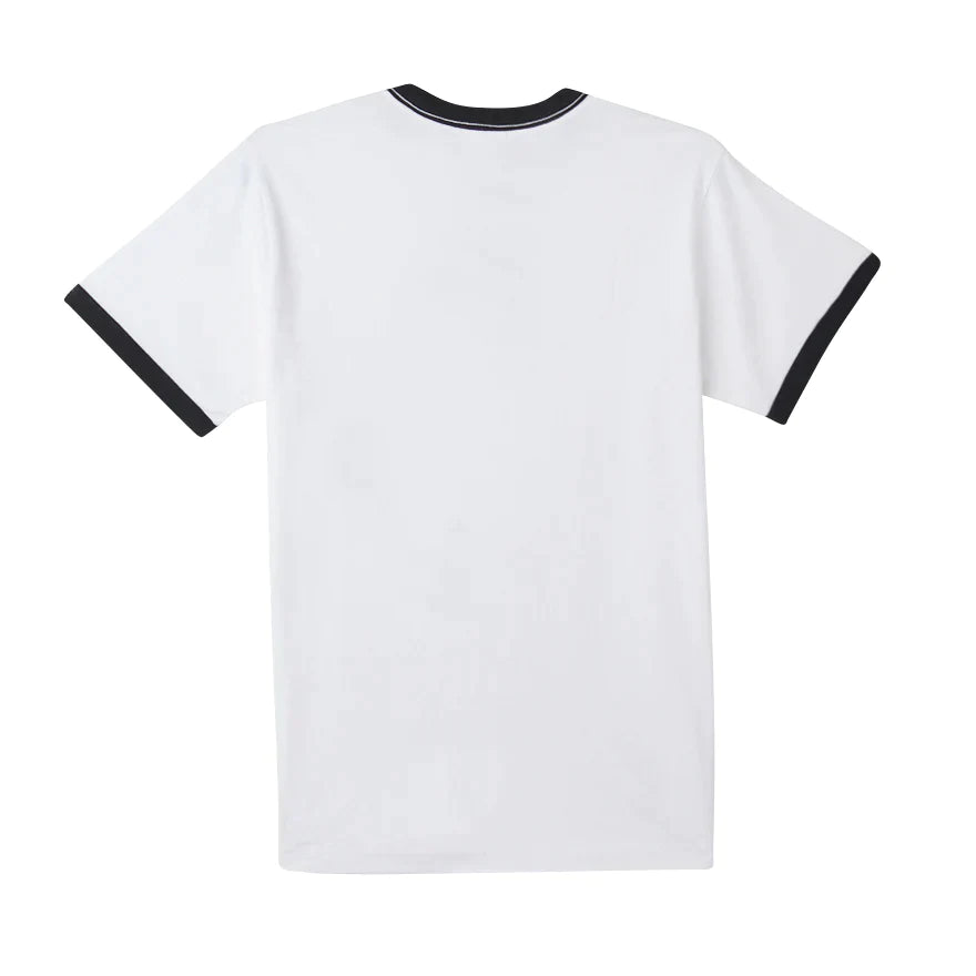 Obey Devil Ringer Tee (White-Multi)