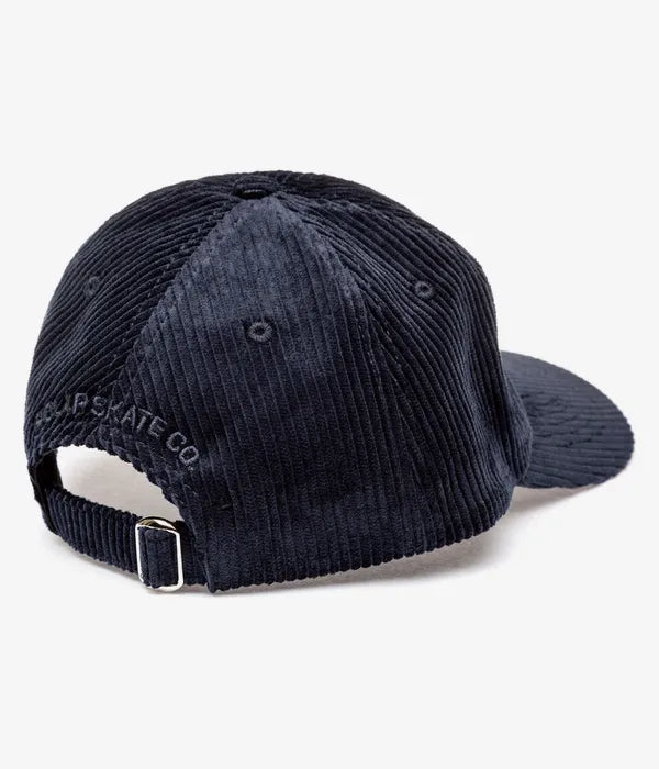 Stroke Logo Cord Cap (Navy)