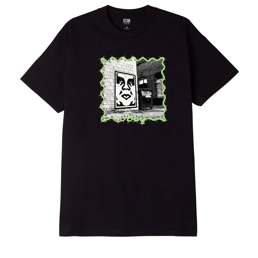 Obey Vine Photo (Black)