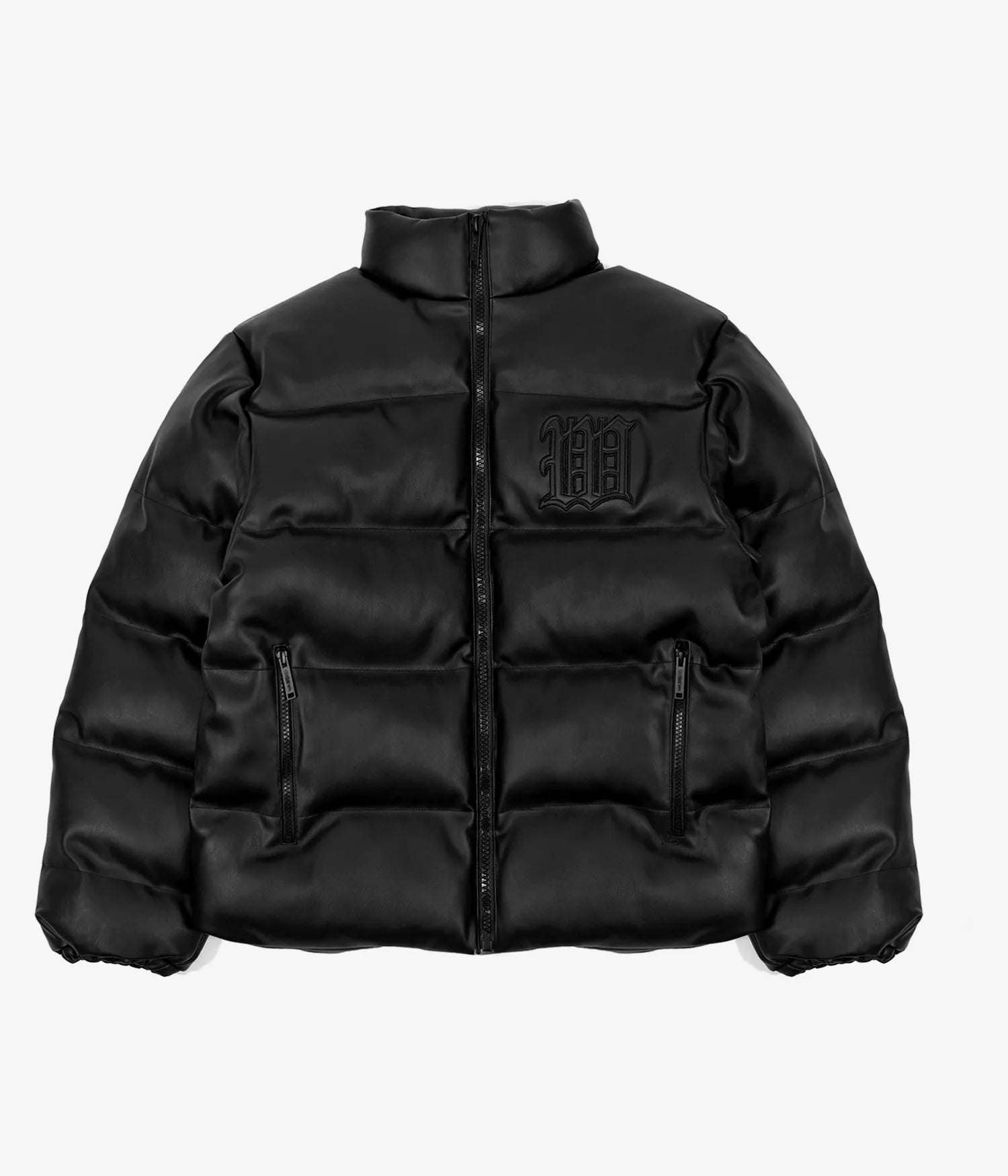 Kingdom Hooded Puffer Jacket (Black)