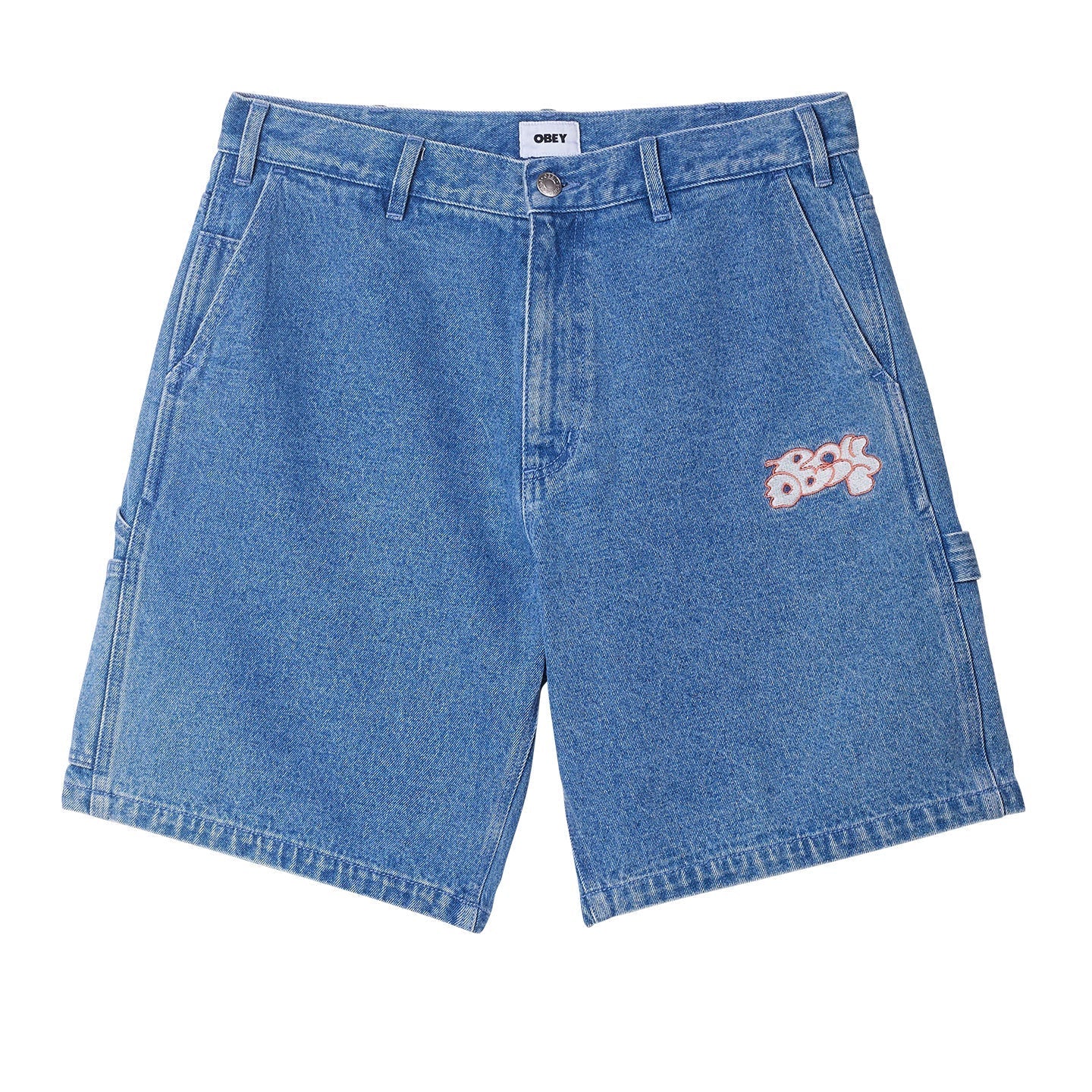 Time Carpenter Denim Short (Light Indigo)