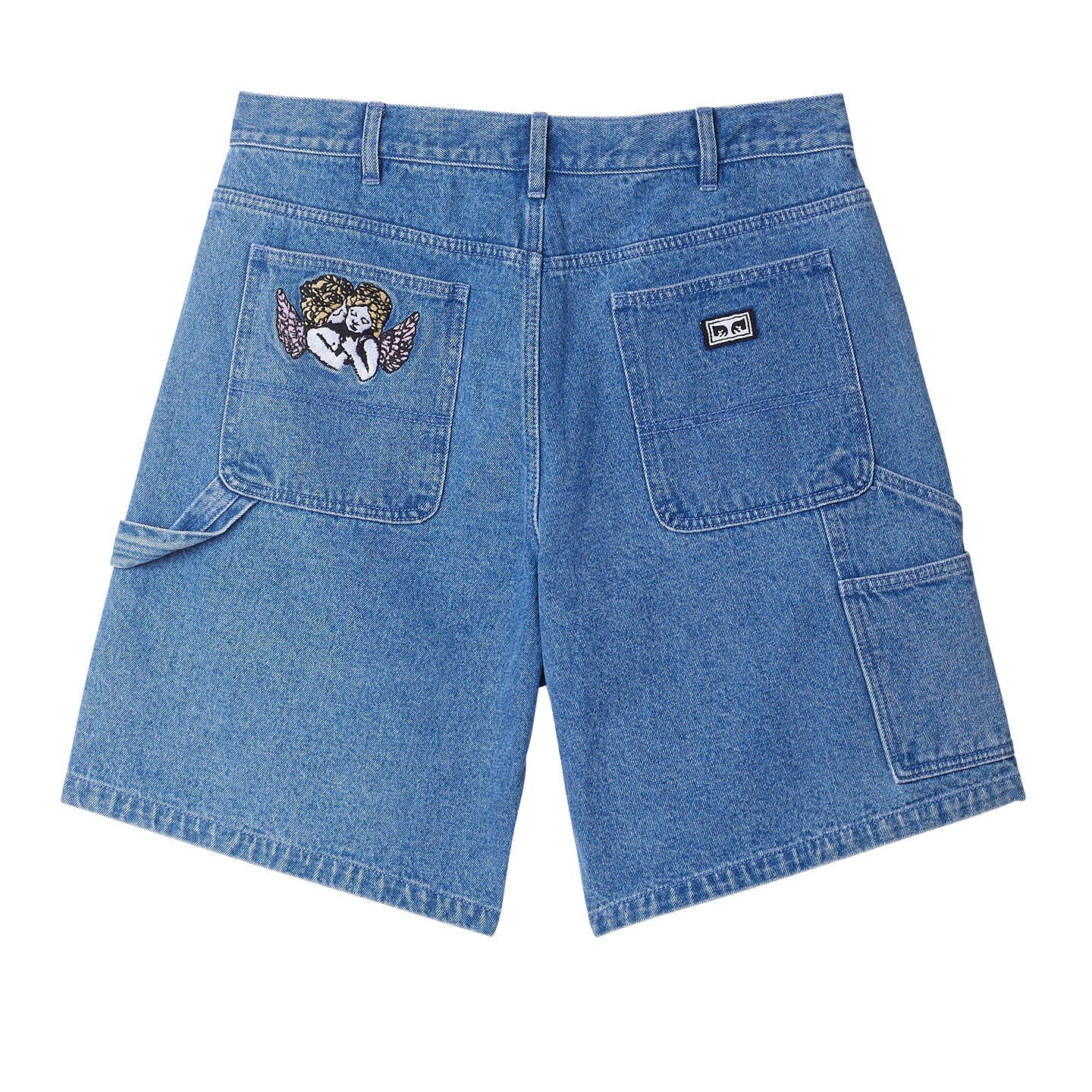 Time Carpenter Denim Short (Light Indigo)