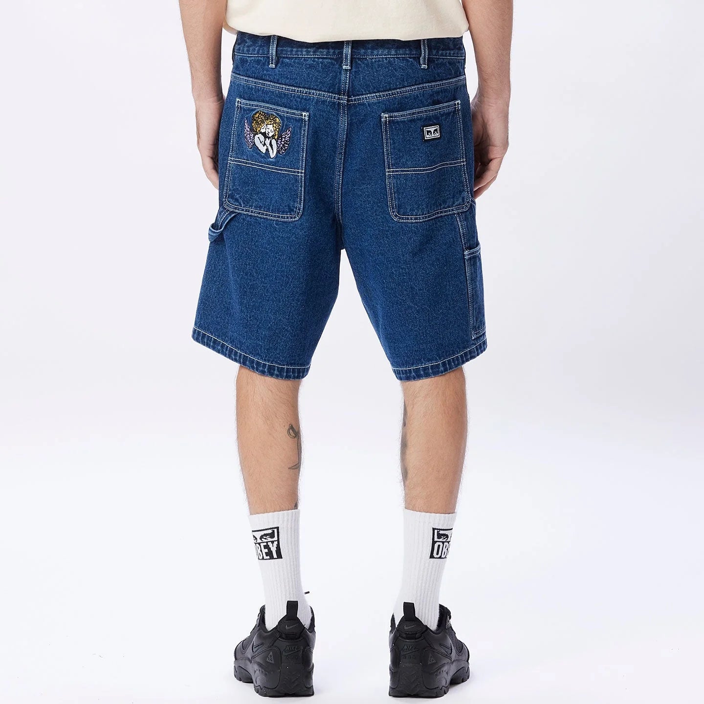 Time Carpenter Denim Short (Stonewash Indigo)