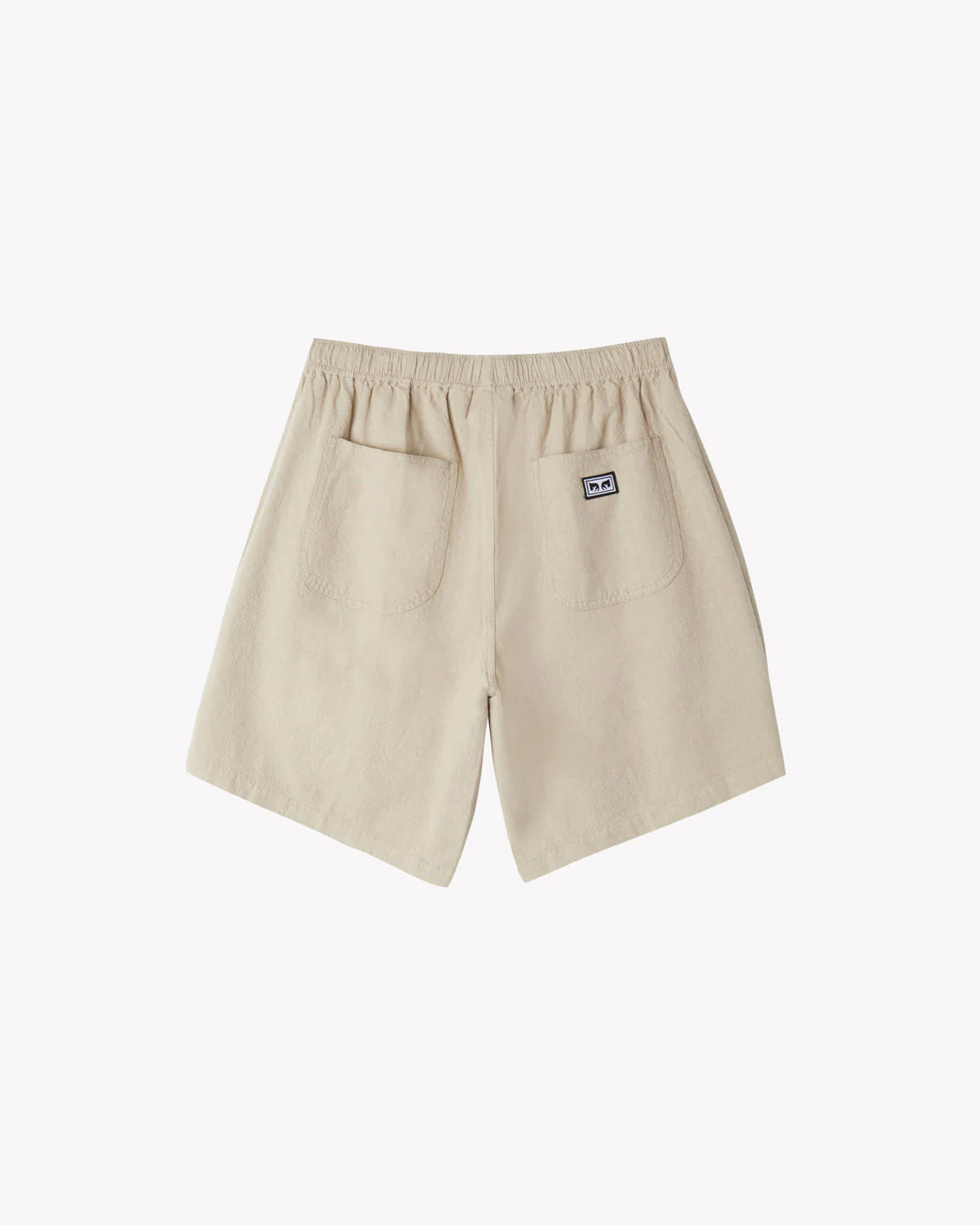 Obey Easy Linen Short (Oat Milk)