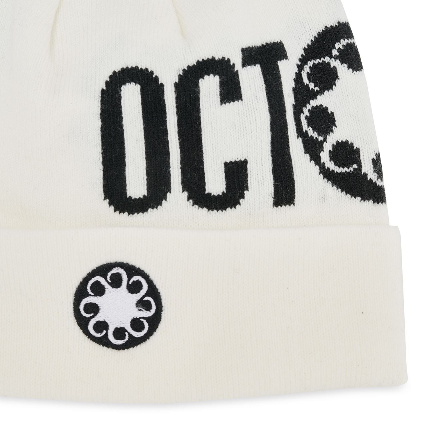 Octopus Logo Beanie - PACK (White)