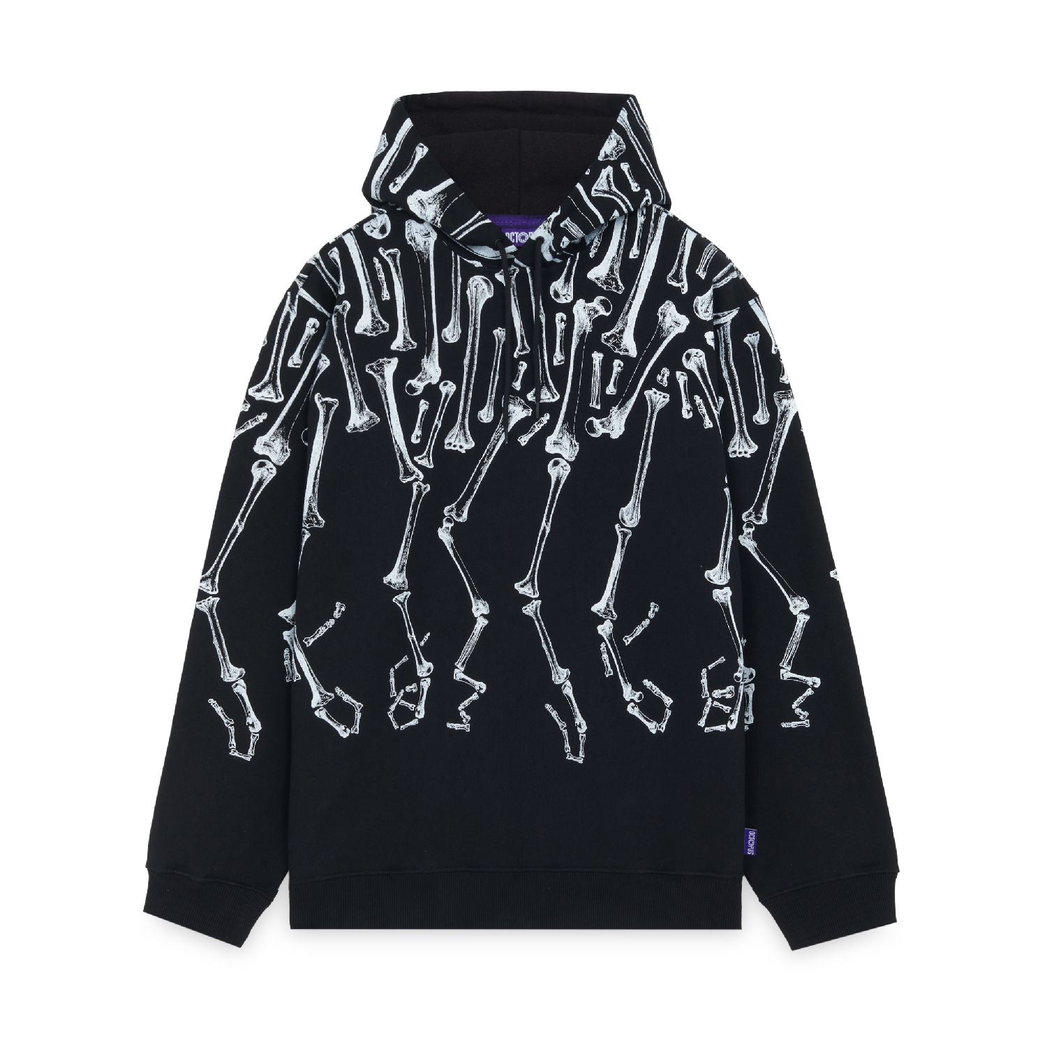 Octopus Bones Hoodie (Black)