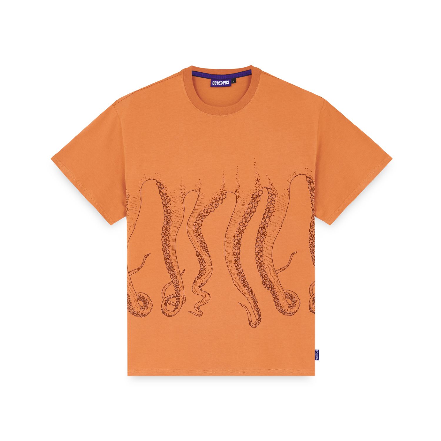 Octopus Outline Tee (Cookie)