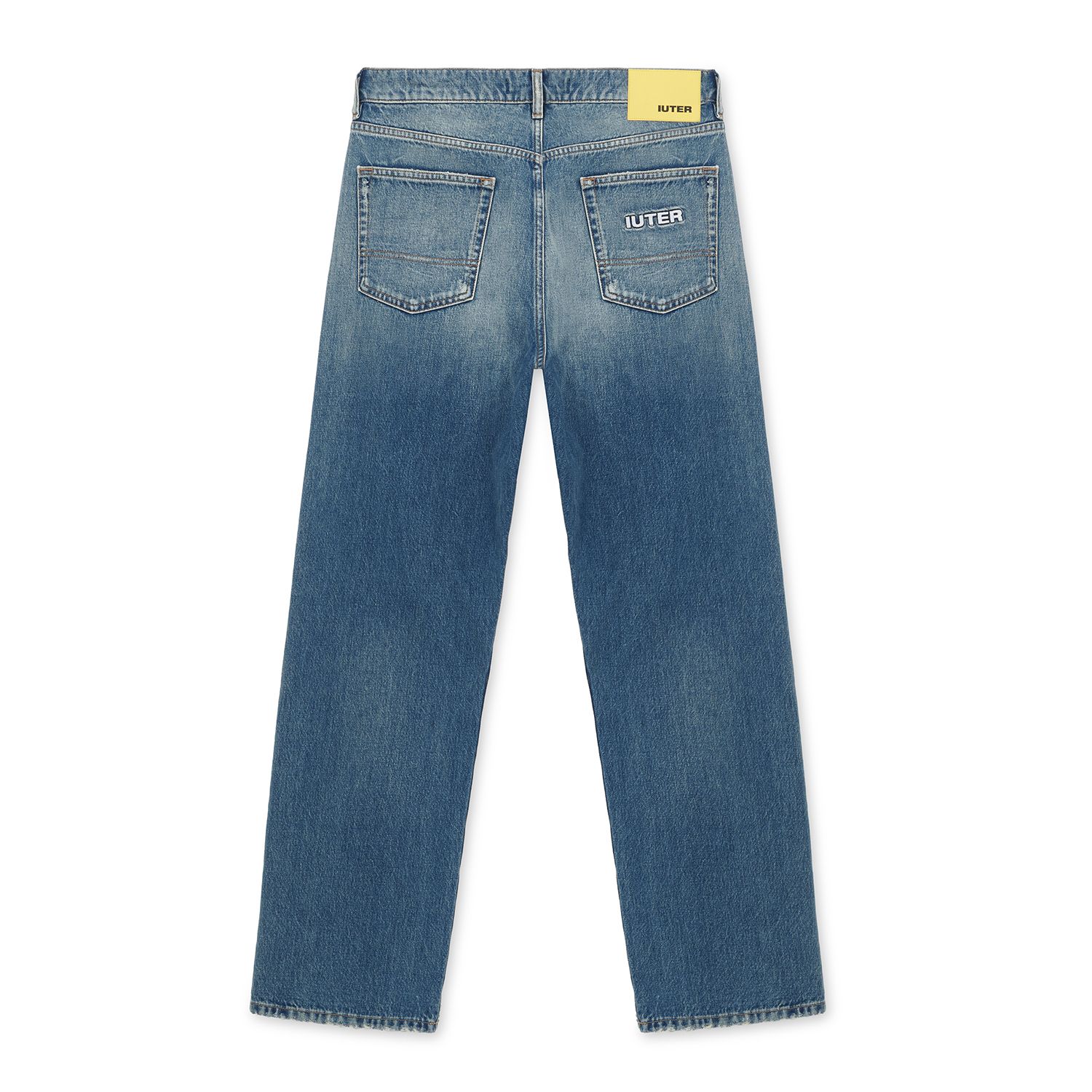 Mediumblue Loose Denim Pants (Denim)