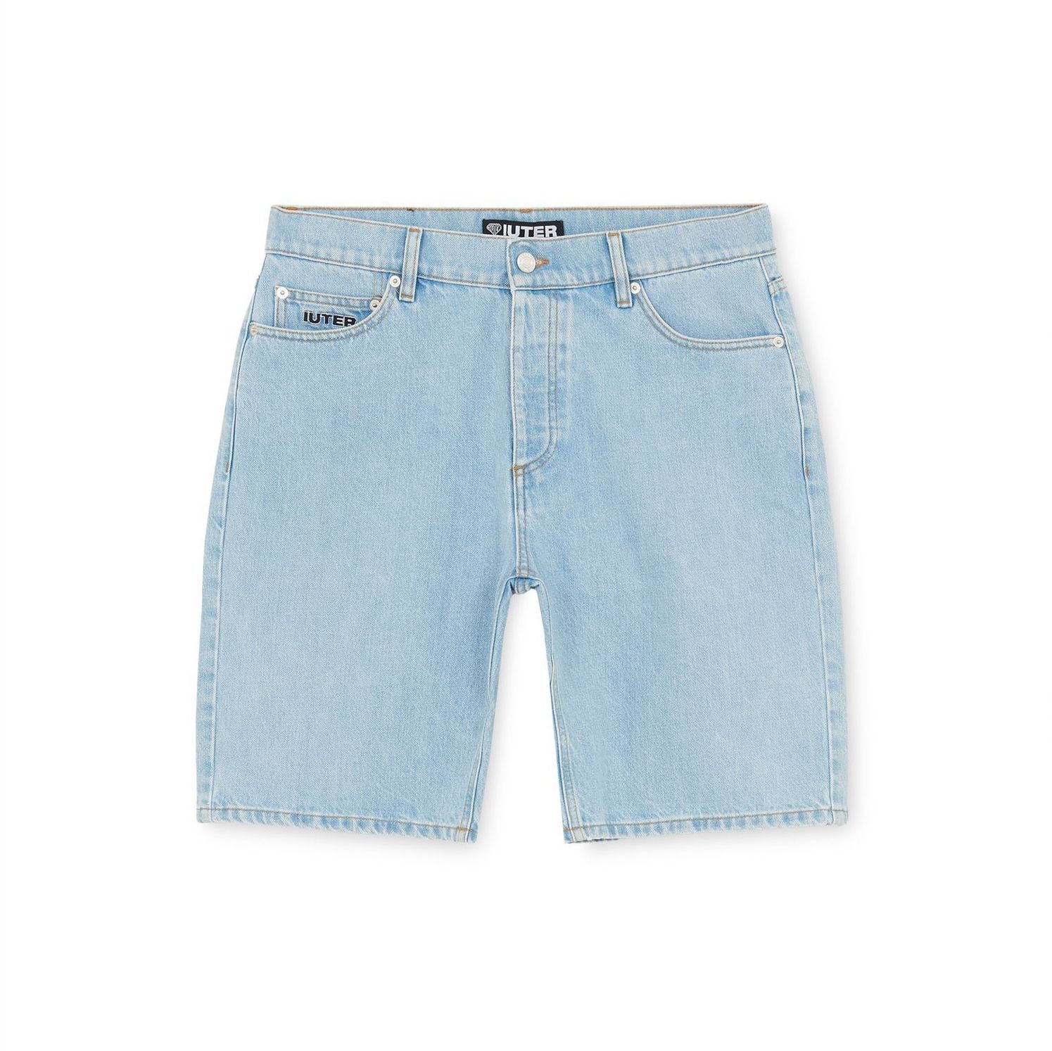 Iuter Regular Denim Short (Light blue)