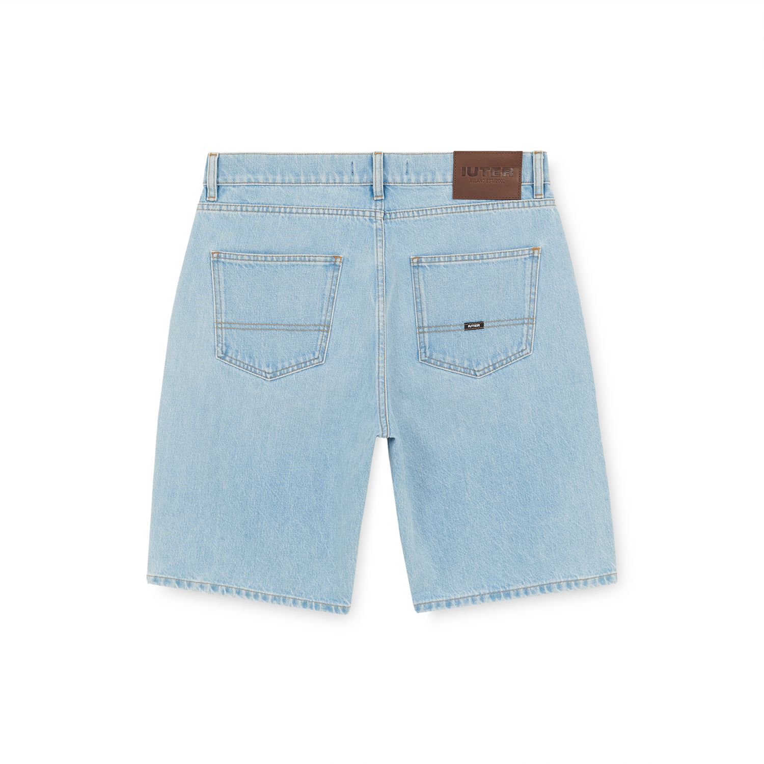 Iuter Regular Denim Short (Light blue)