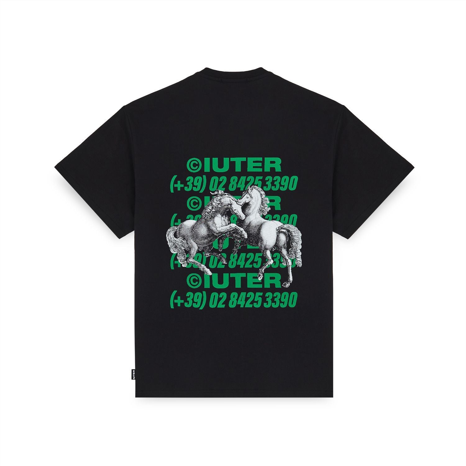 Iuter Horses Tee (Black)