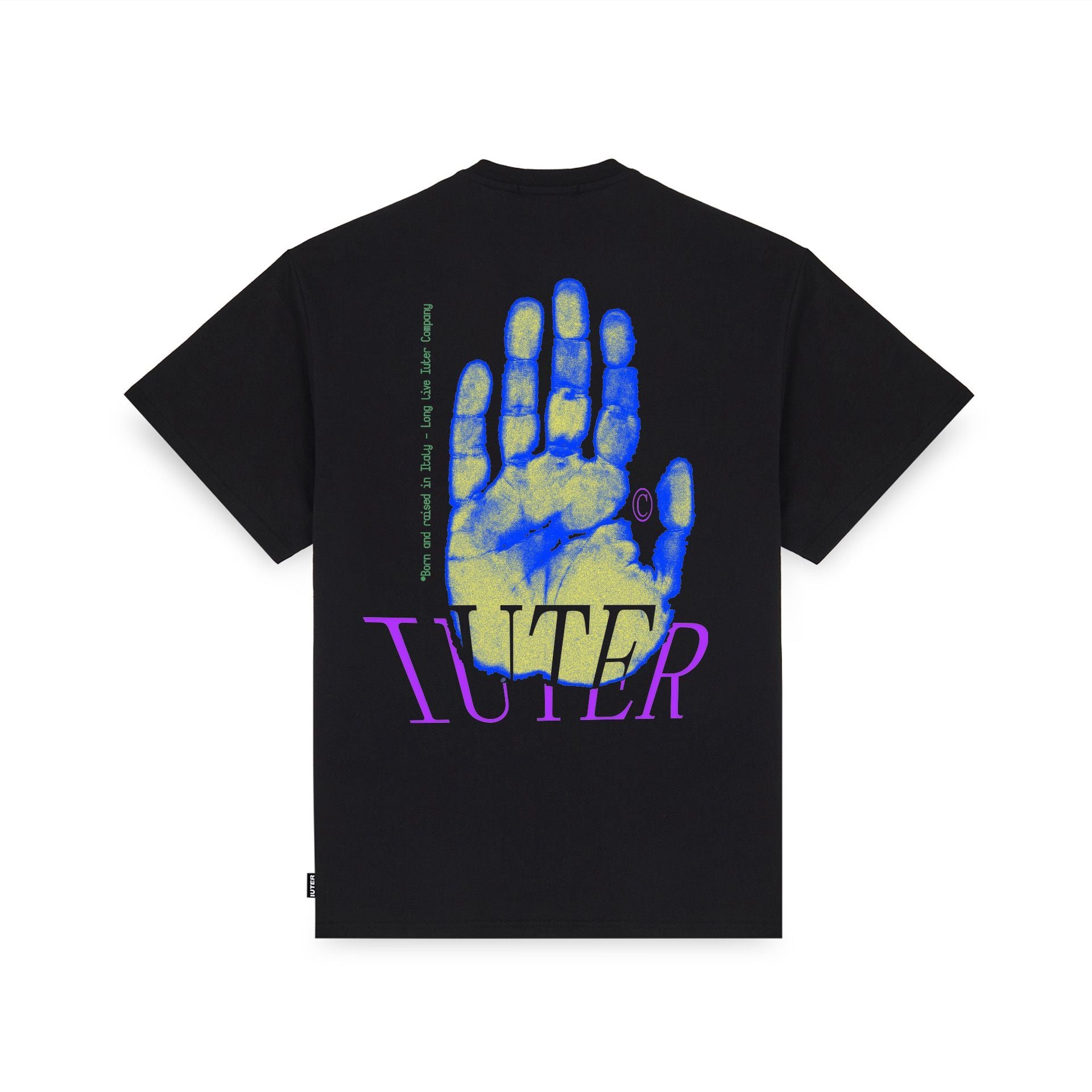 Iuter Hand Tee (Black)