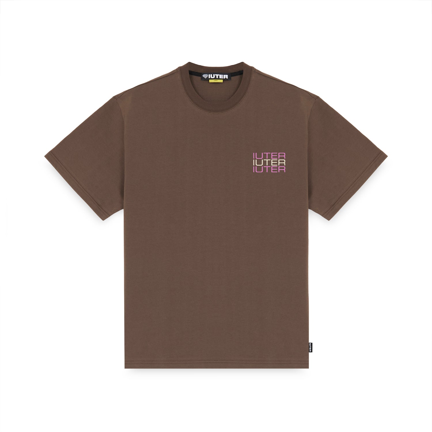 Iuter Spine Skulls Tee (Brown)