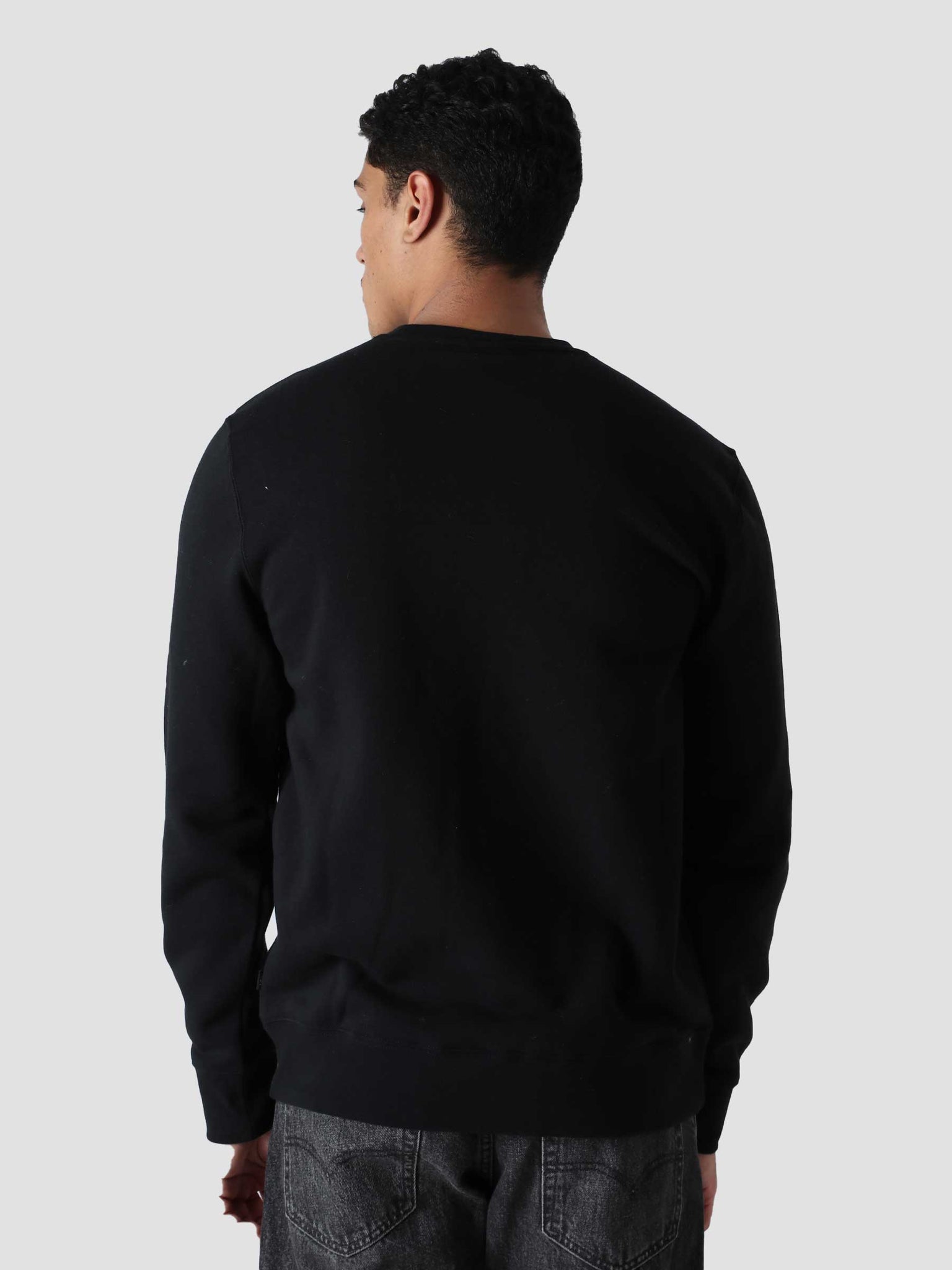 Crown Stack Crewneck (Black)