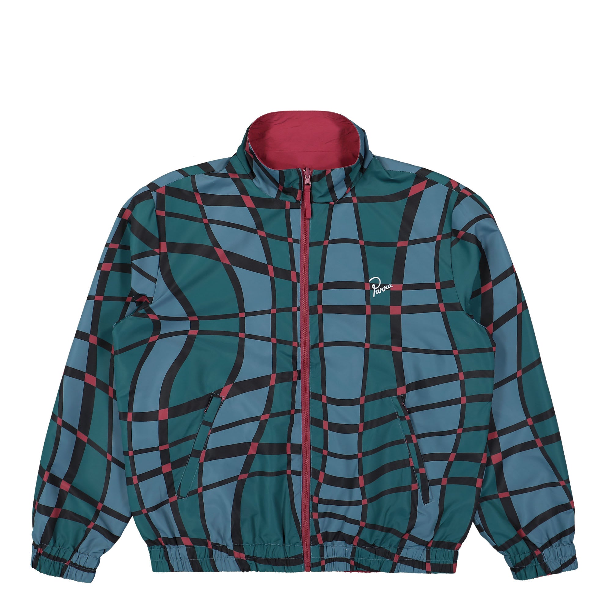 Squared Waves Pattern Track Top (Multi Check)