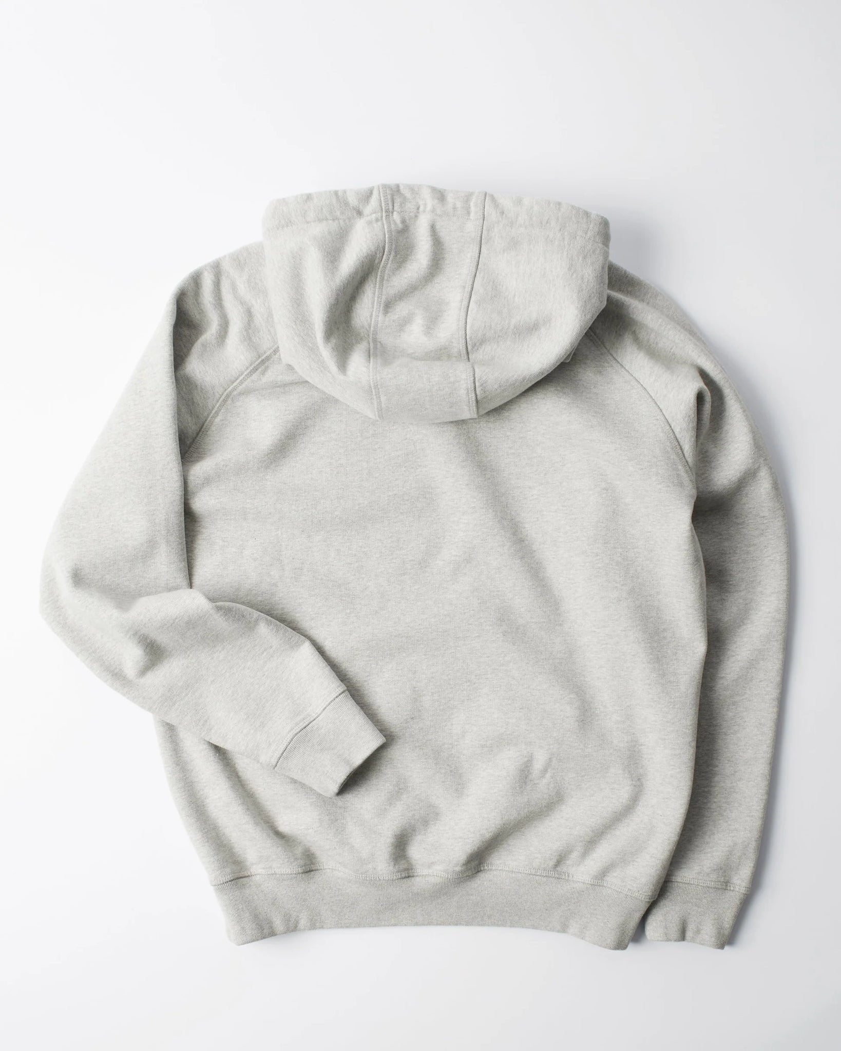 Blob logo hooded sweatshirt (heather grey)