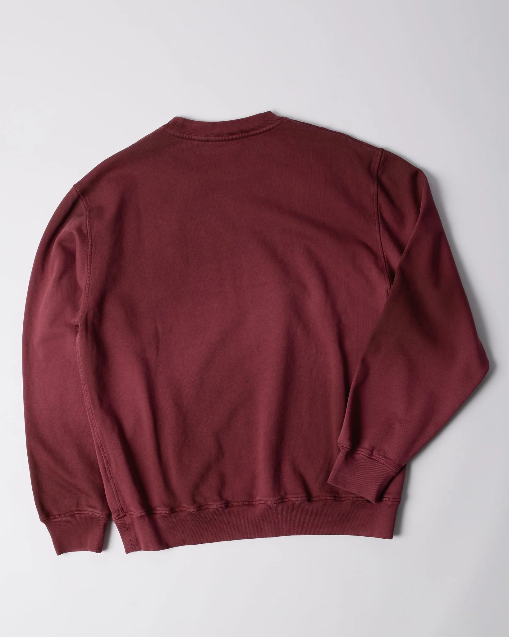 Fire lemon crew neck sweatshirt (washed beat read)