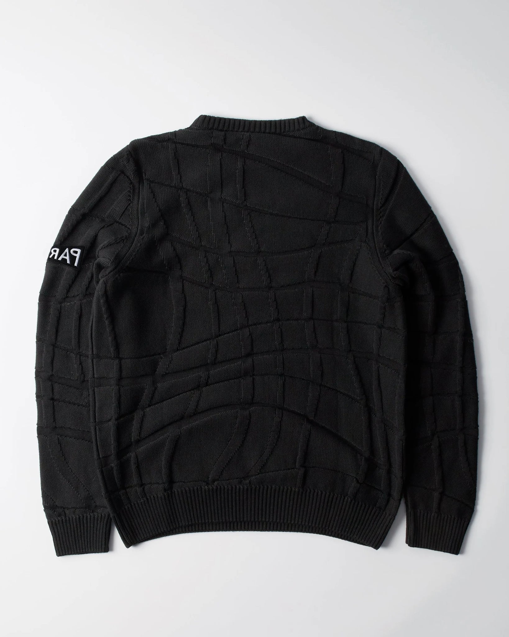 Your boring abstract village knitted (Black)