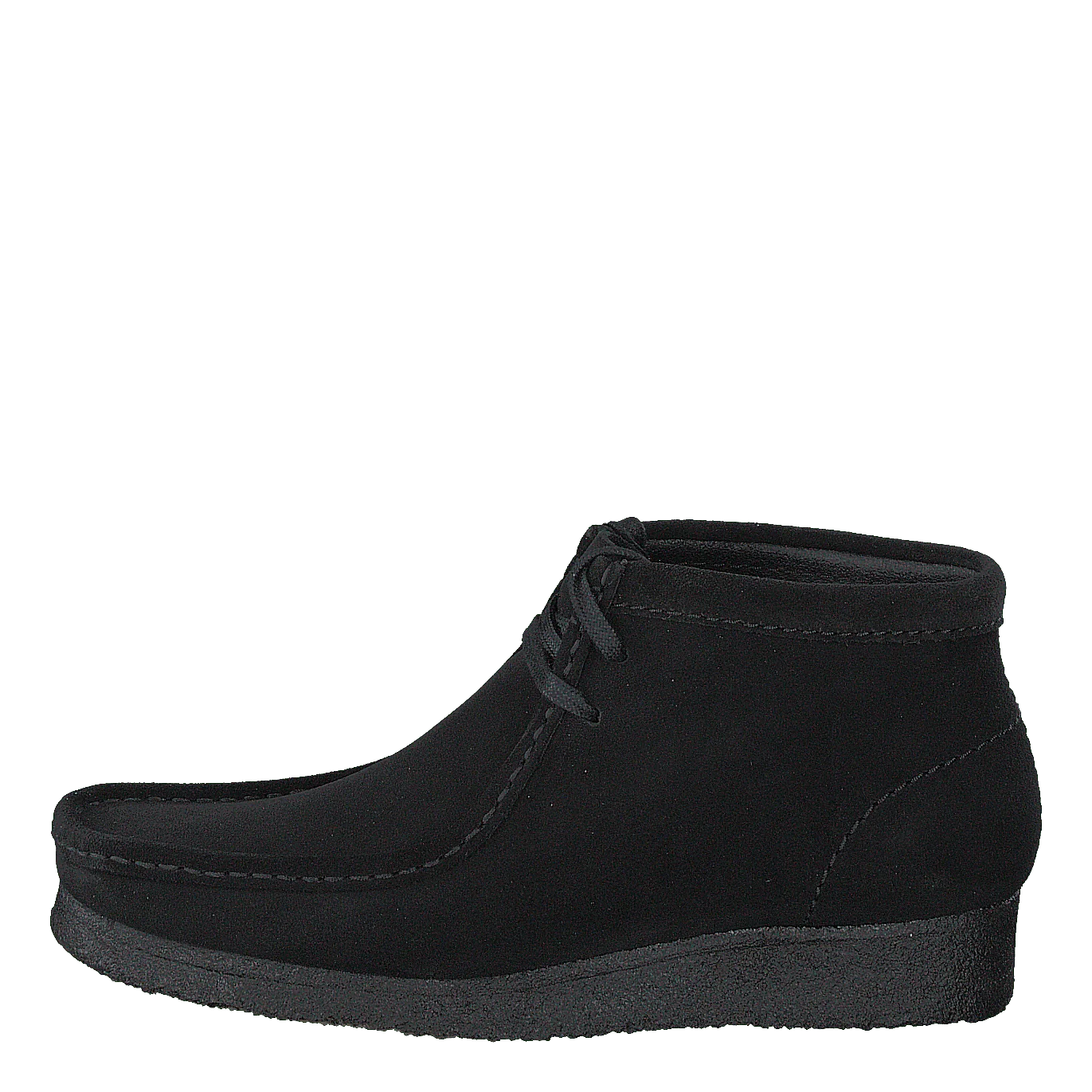 Clarks Wallabee boot black suede