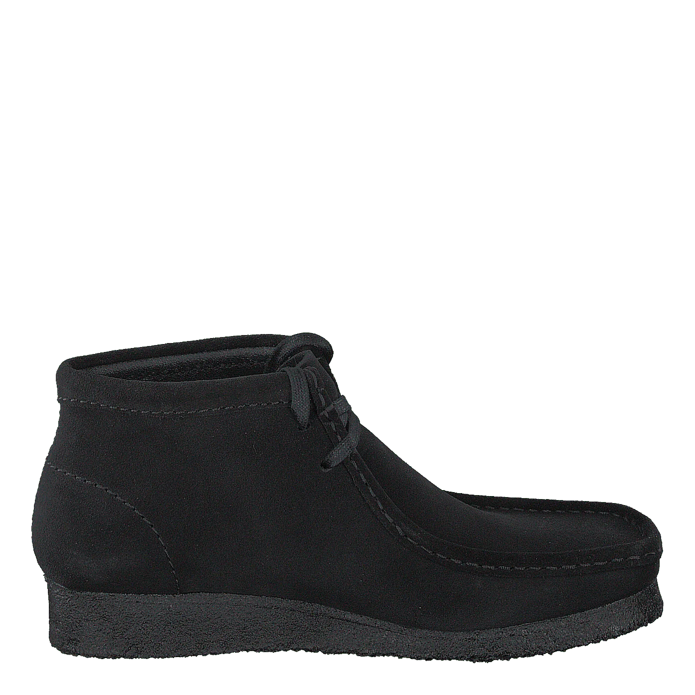 Clarks Wallabee boot black suede