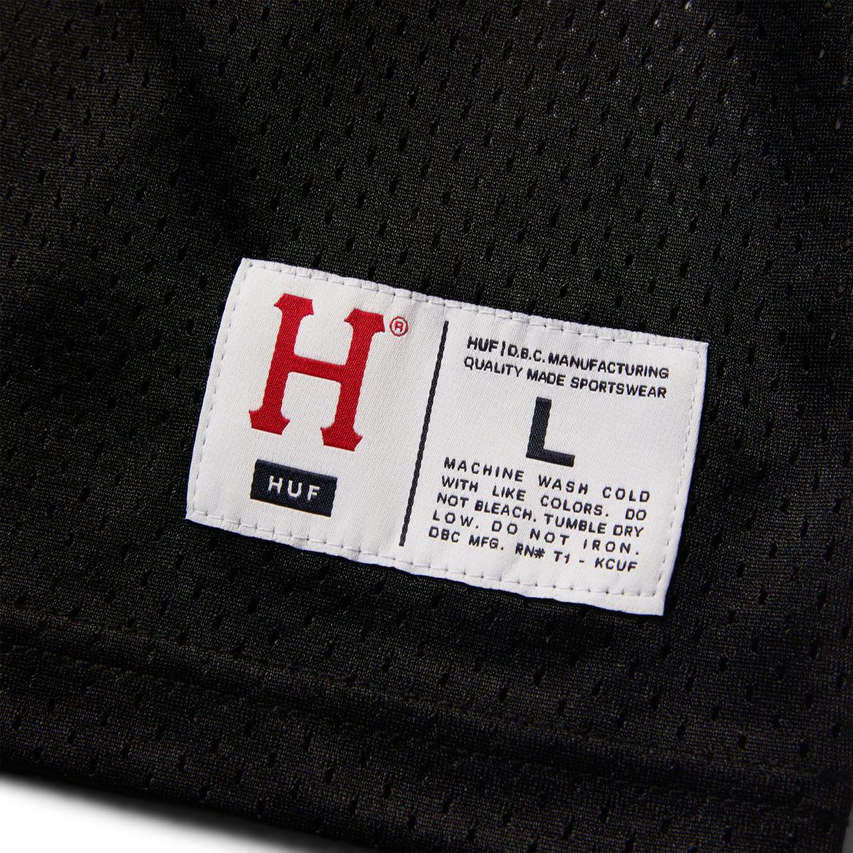 HUF Compass Mesh Jersey (Black)