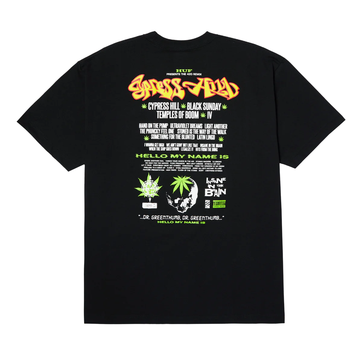 HUF DR Greenthumb S/S Tee (Black)