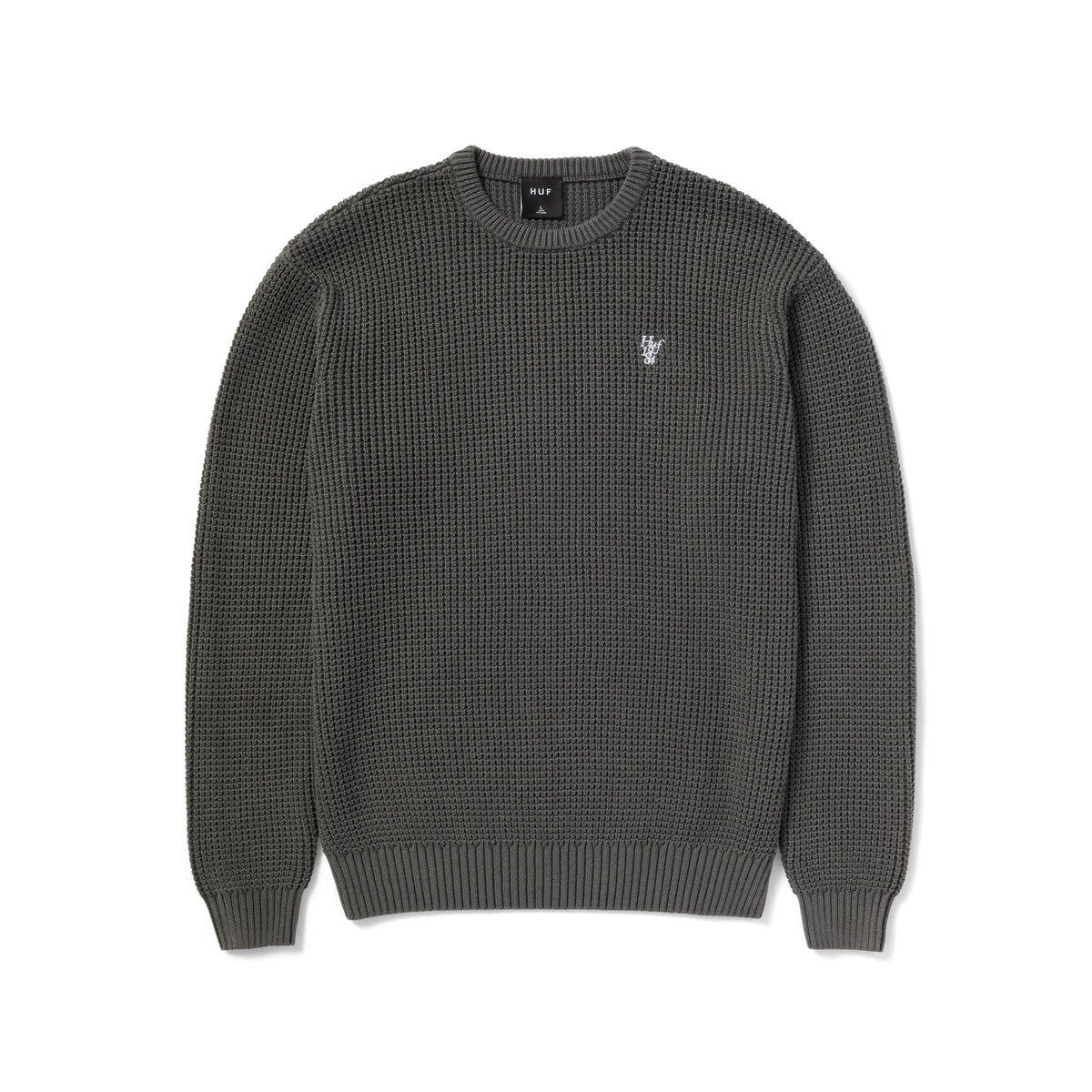 Filmore Waffle Knit Sweater (Black)