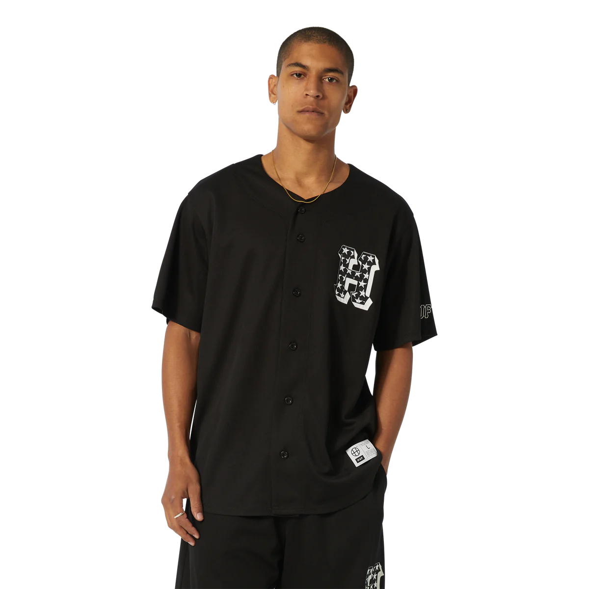 H-star Baseball Shirt (Black)