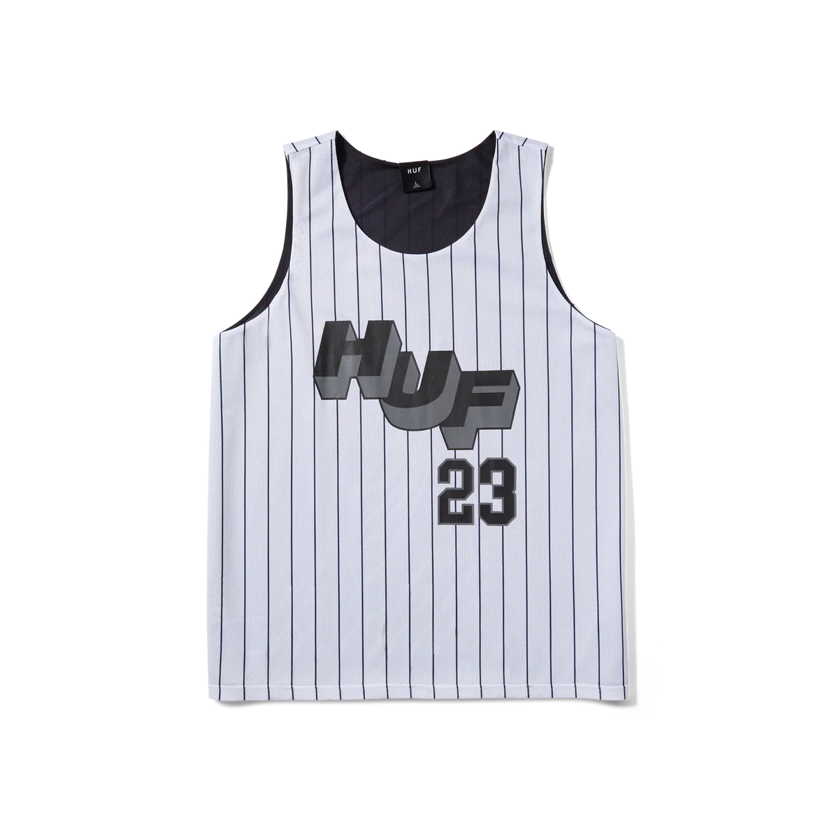 Half Court Reversible Jersey (White/black)