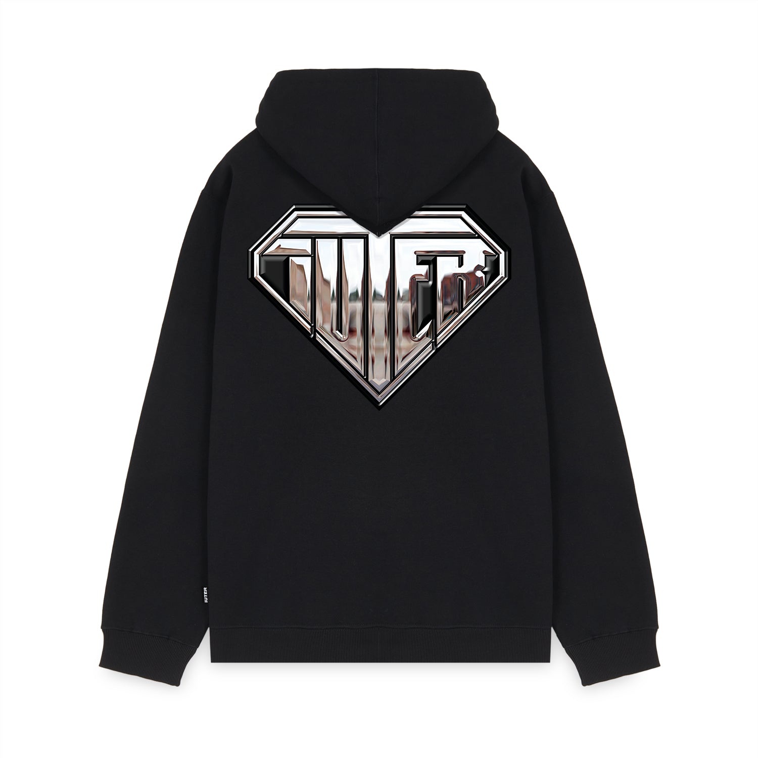 Iuter Liquid Logo Hoodie (Black)