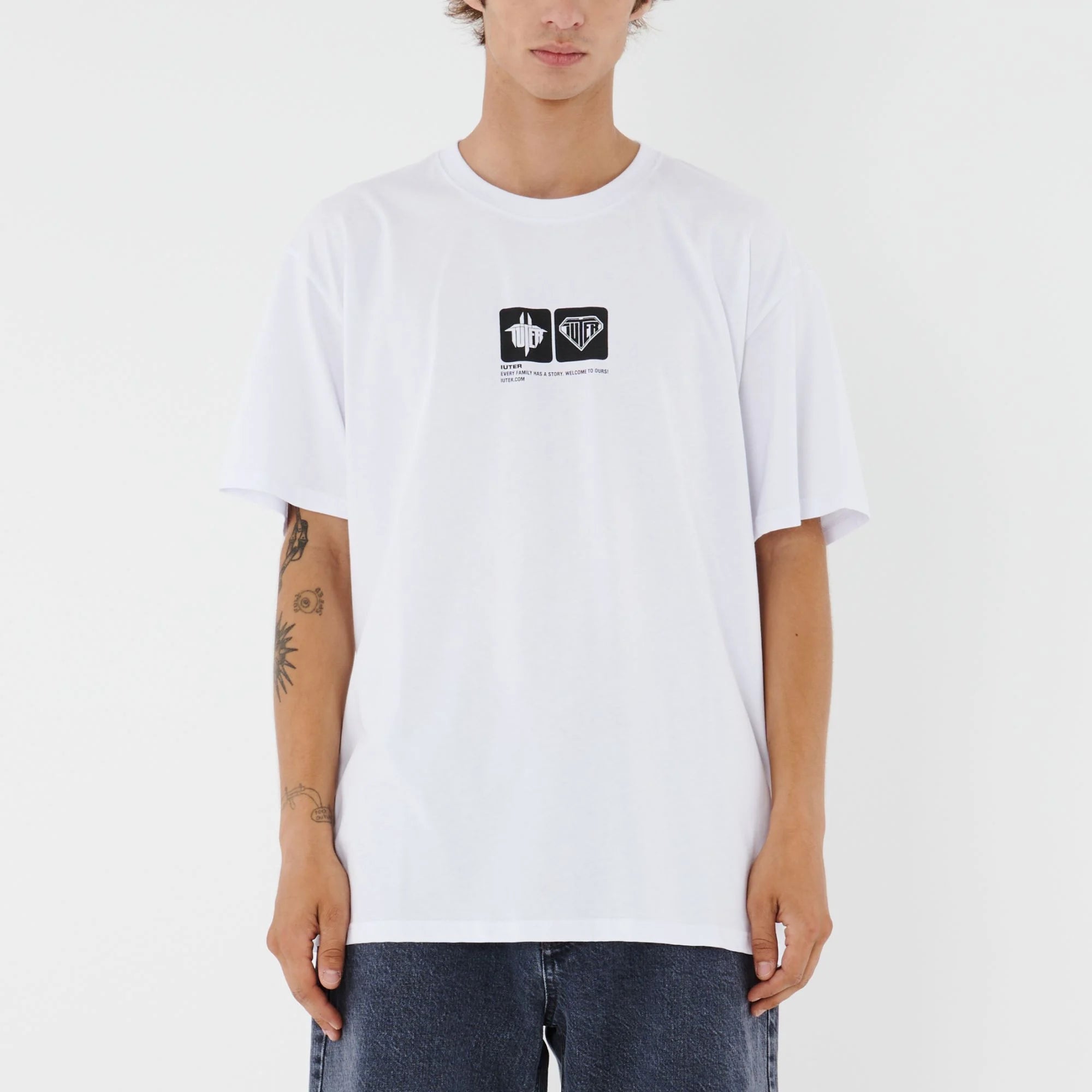 Tab Tee (White)