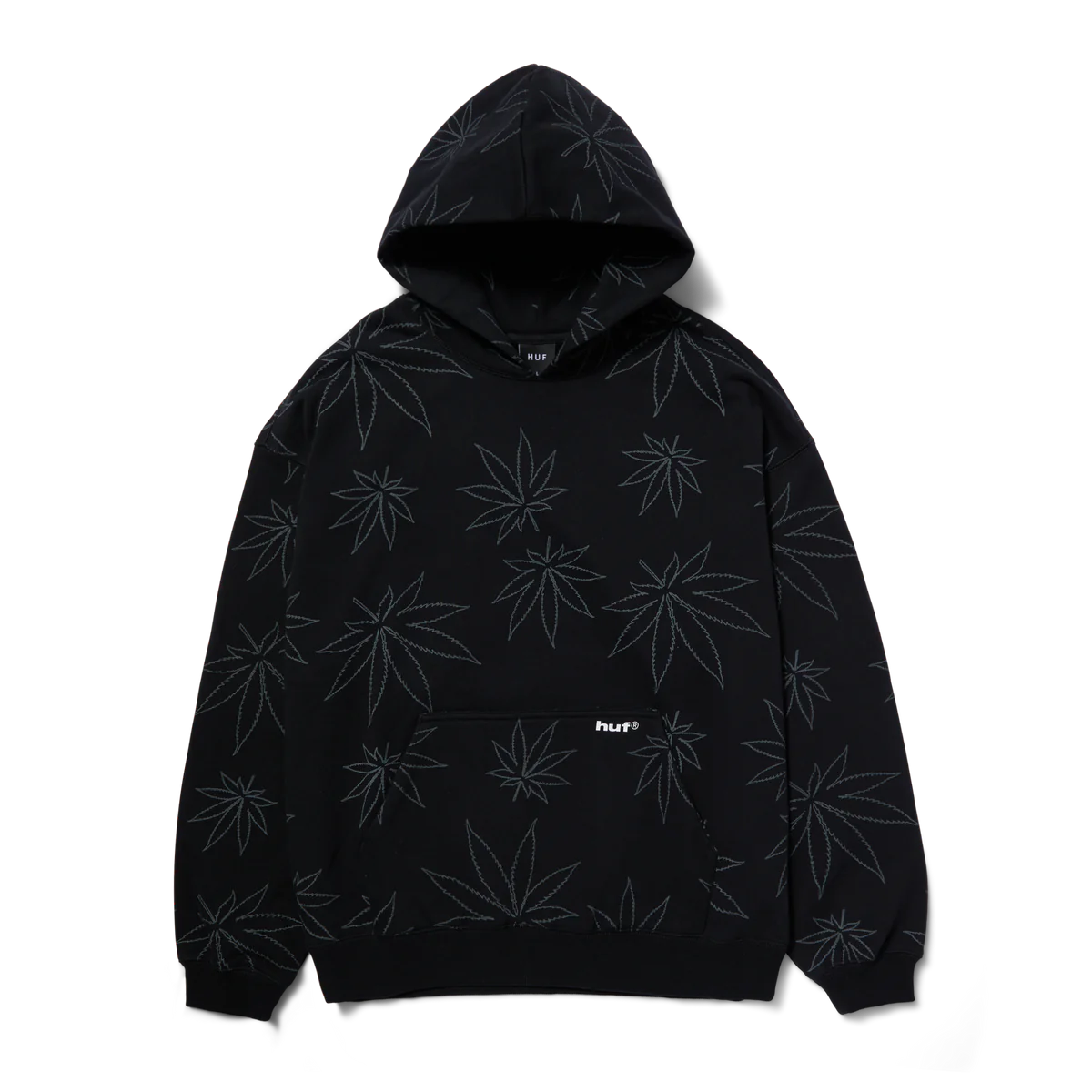 Plantlife Fleece Hoodie (Black)