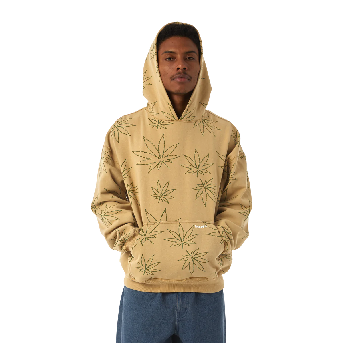 Plantlife Fleece Hoodie (Oatmeal)