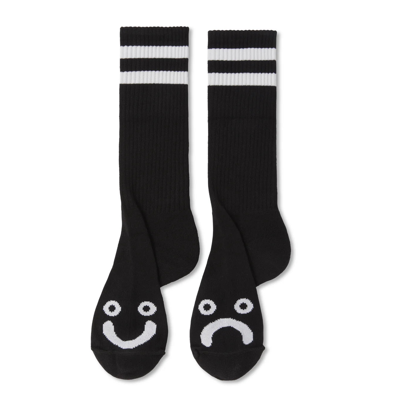 Polar Skate Rib Socks | Happy Sad