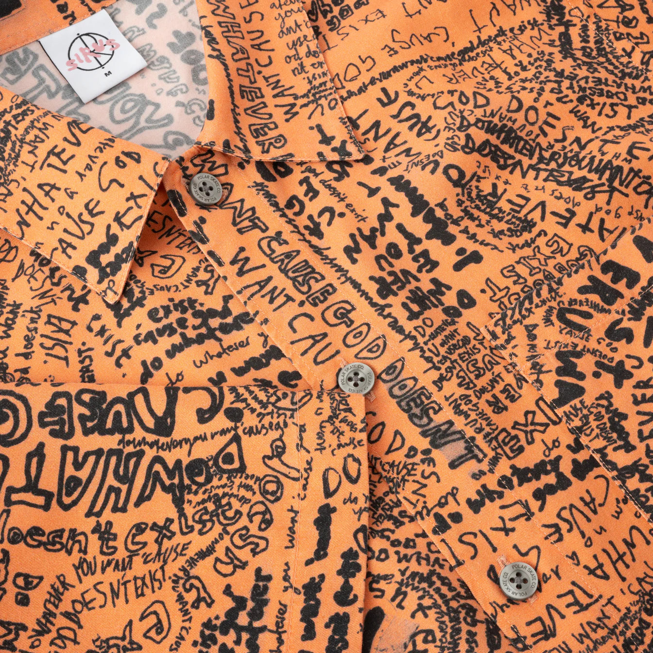 Bowling Shirt Exist (Orange)