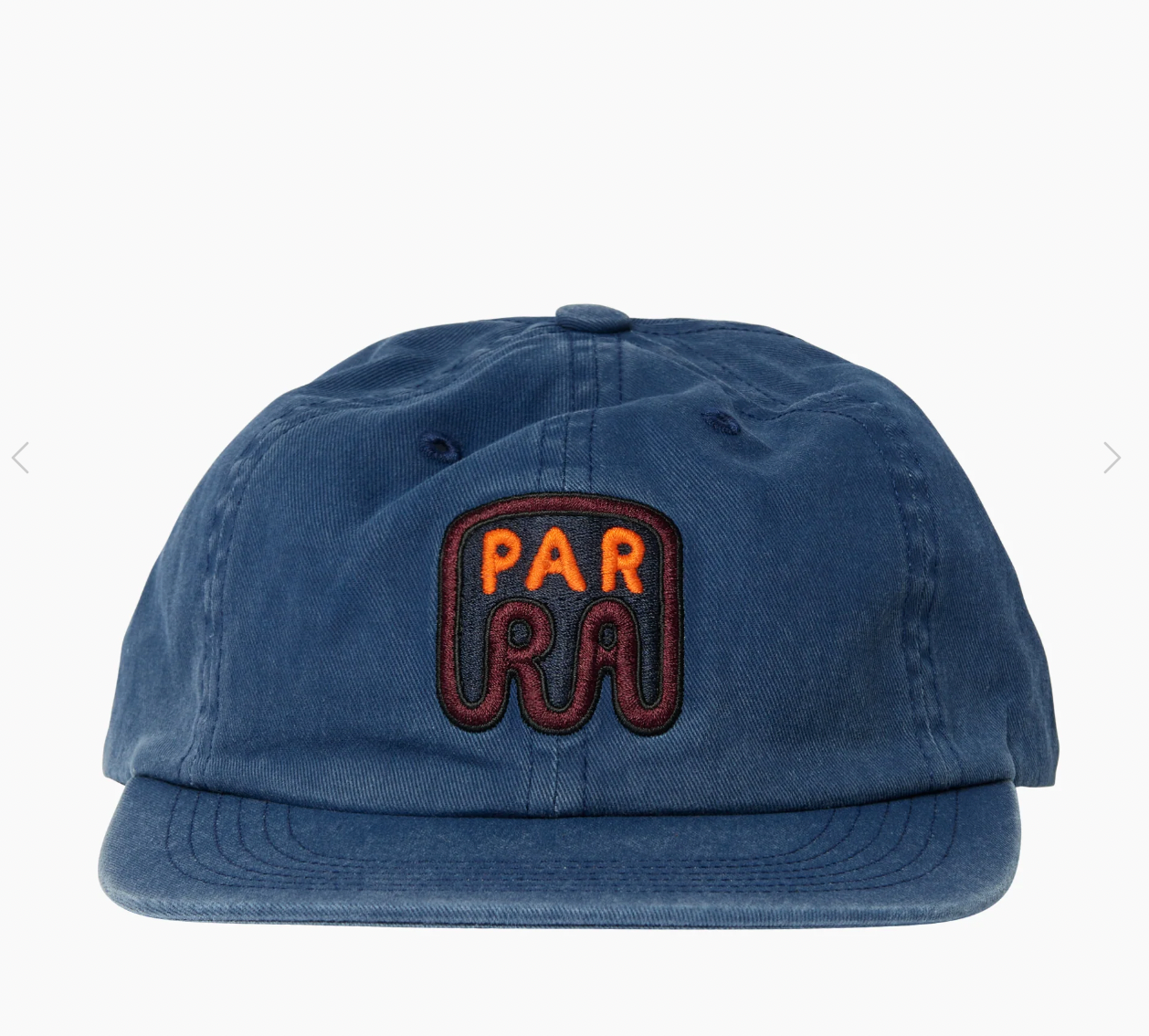 Fast Food Logo 6 Panel Hat (Navy Blue)