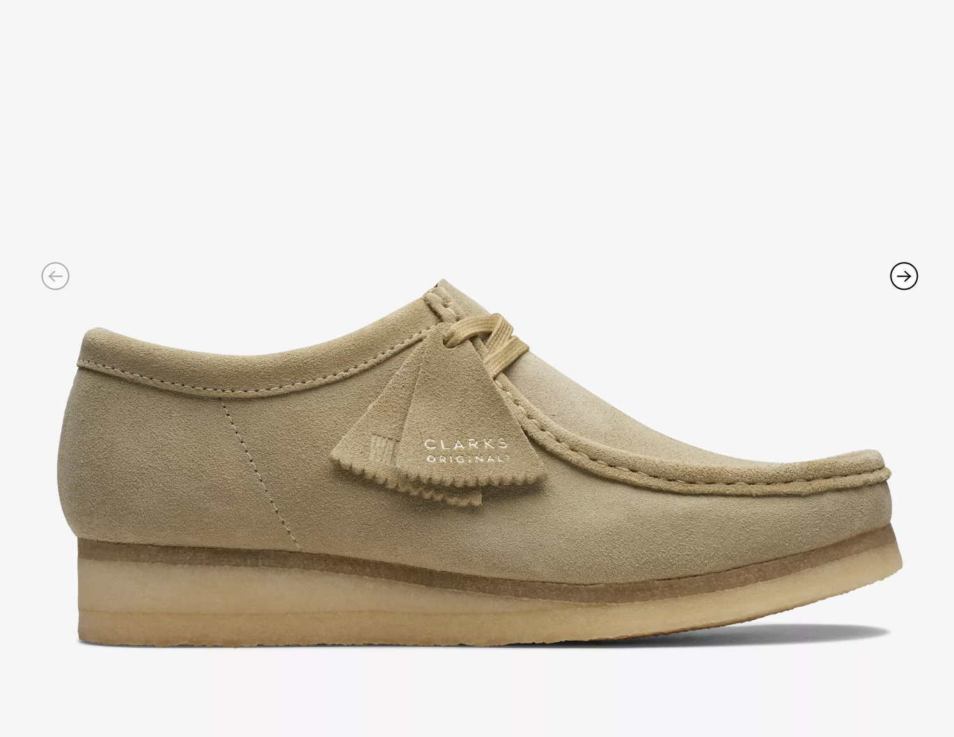 Wallabee Maple Suede