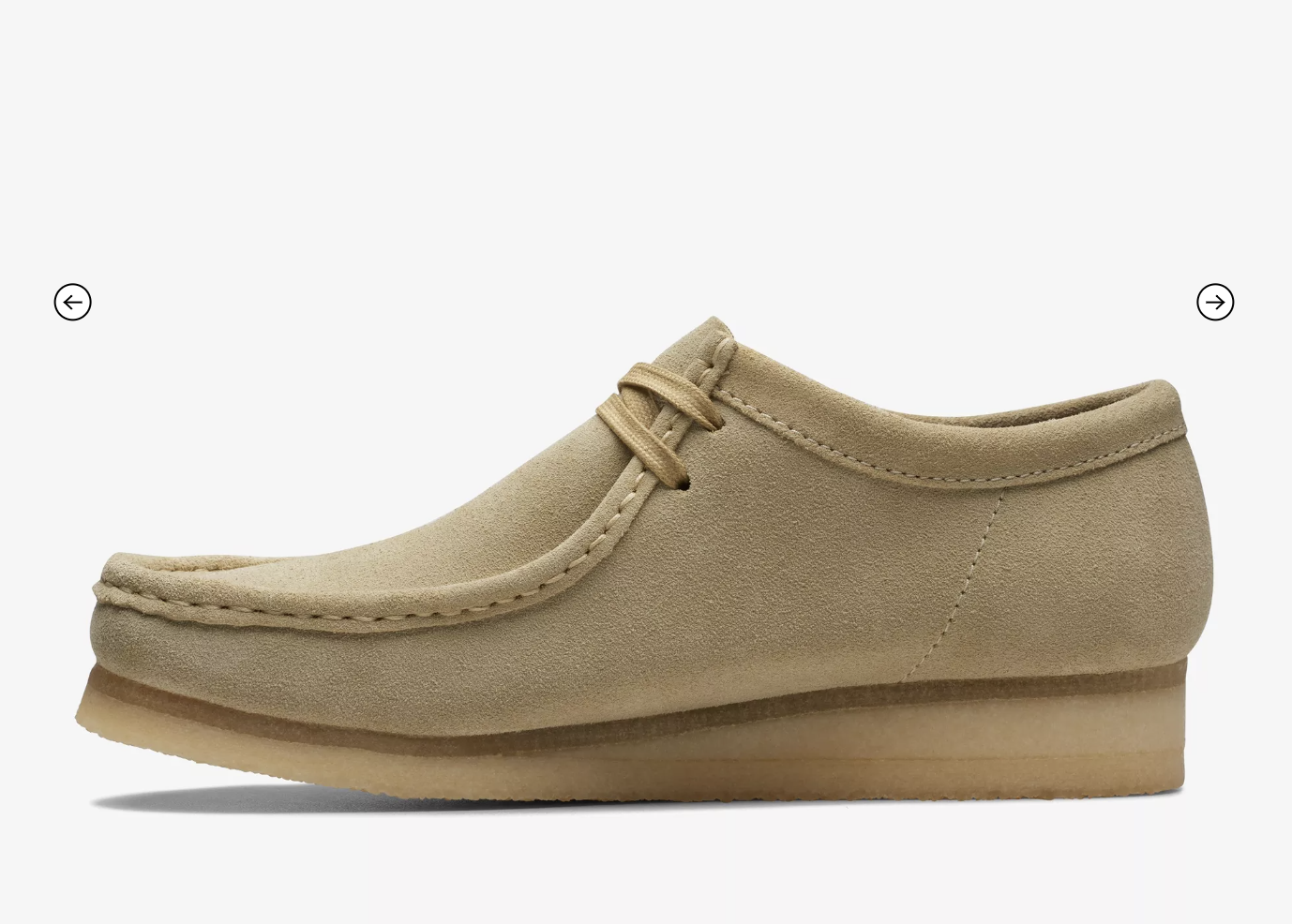 Wallabee Maple Suede