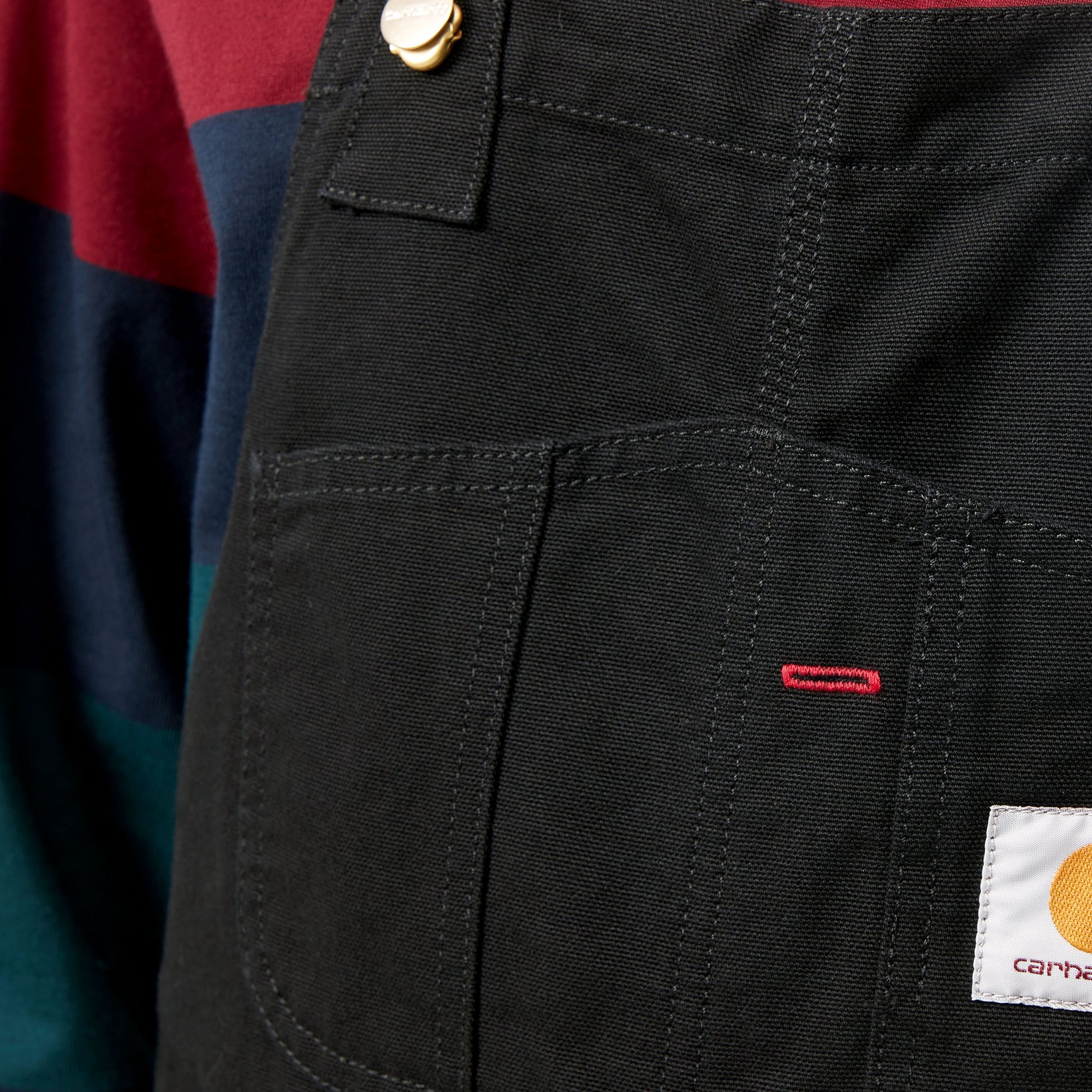 Carhartt WIP Bib Overall Black rinsed