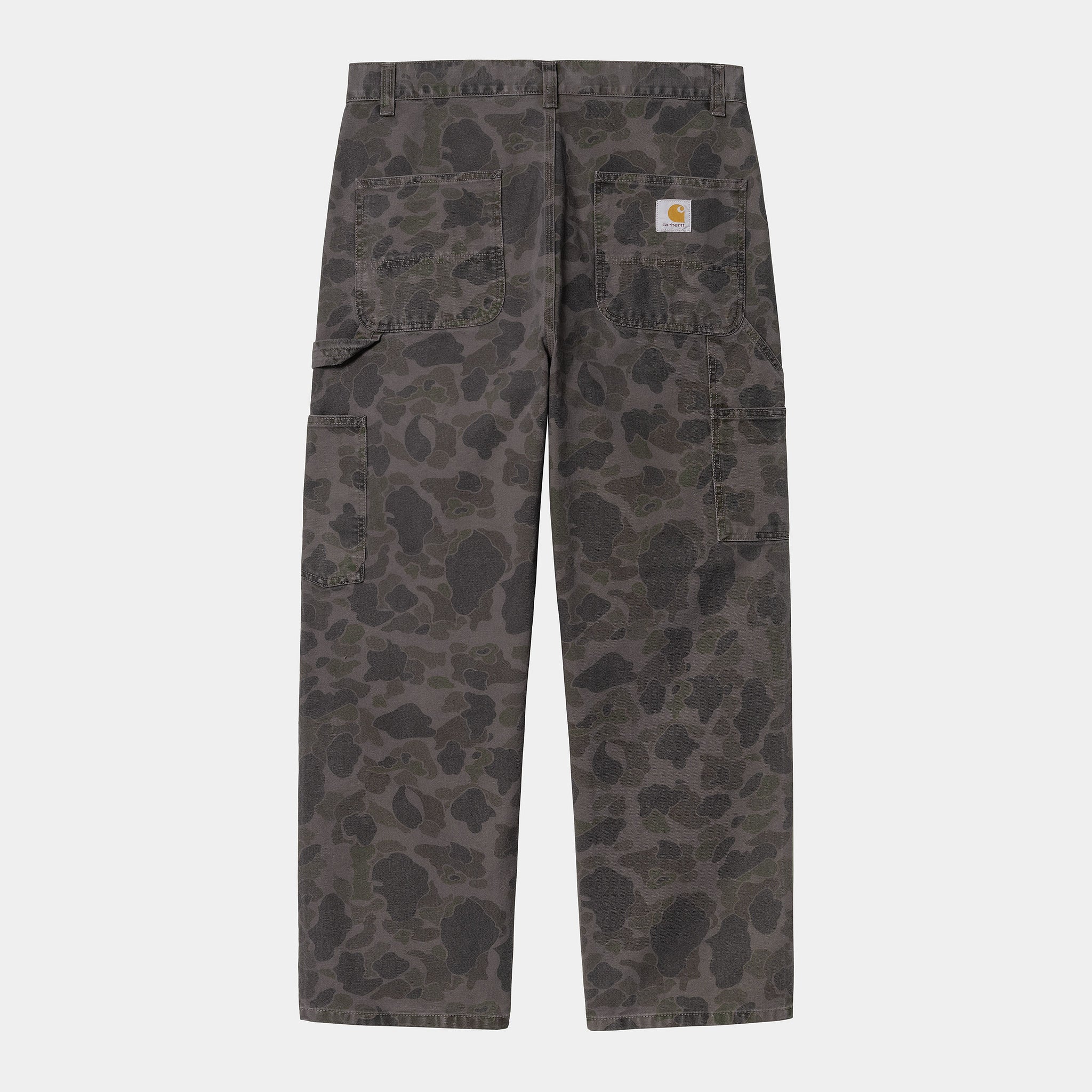 Carhartt WIP Duck Single Knee Pant (Camo Duck, Green / Graphite)