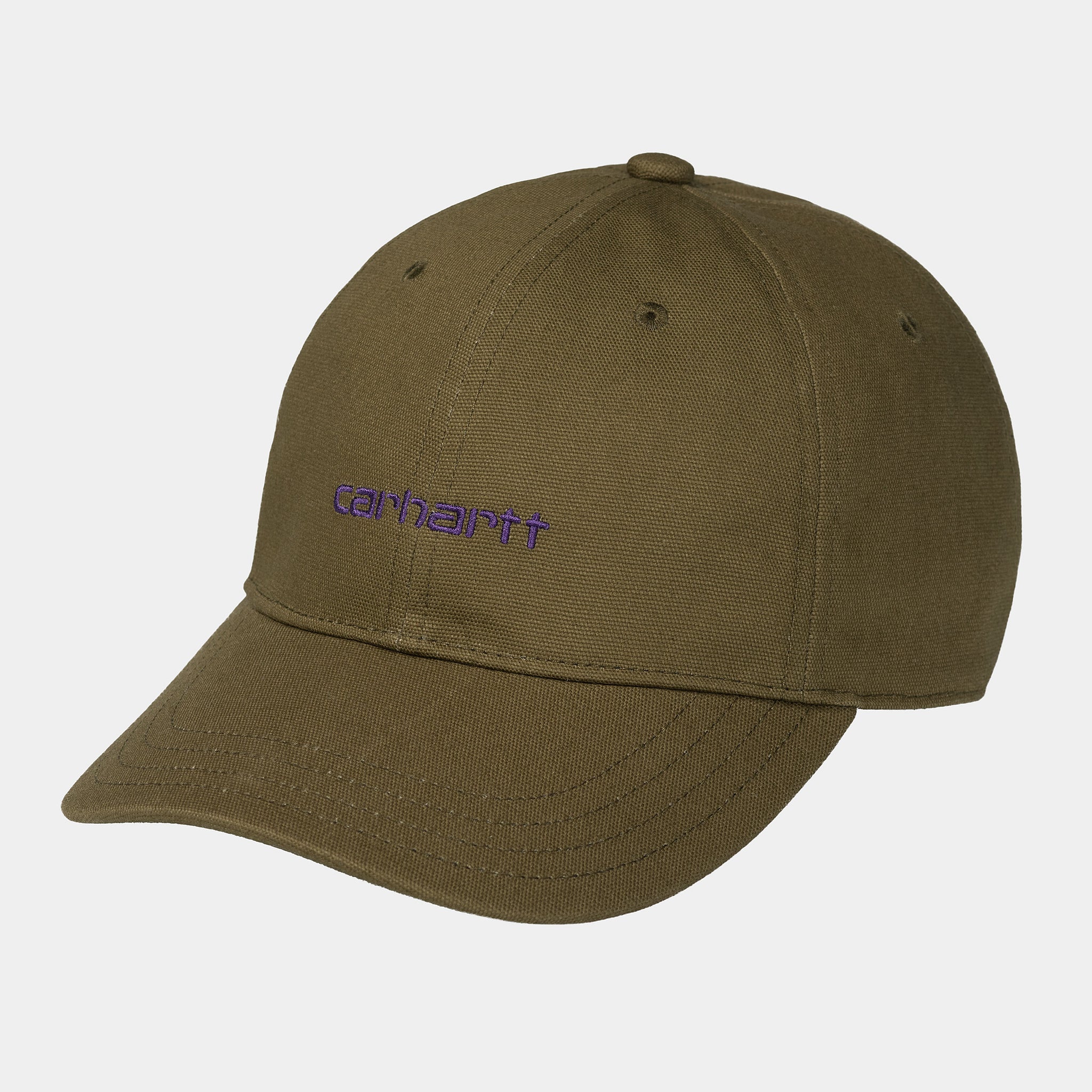 Carhartt WIP Canvas Script Cap Highland / Cassis