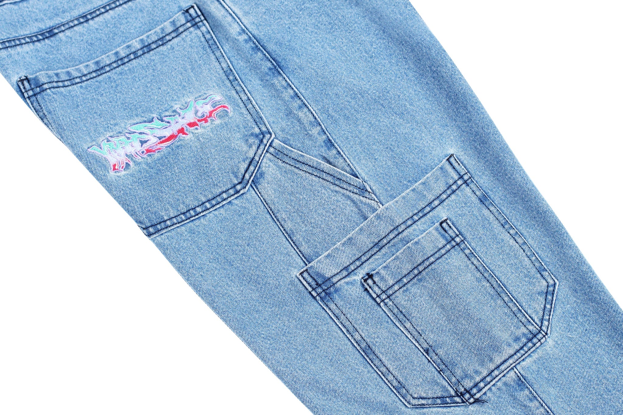 Yardsale Dreamscape Denim Cargos (Denim)