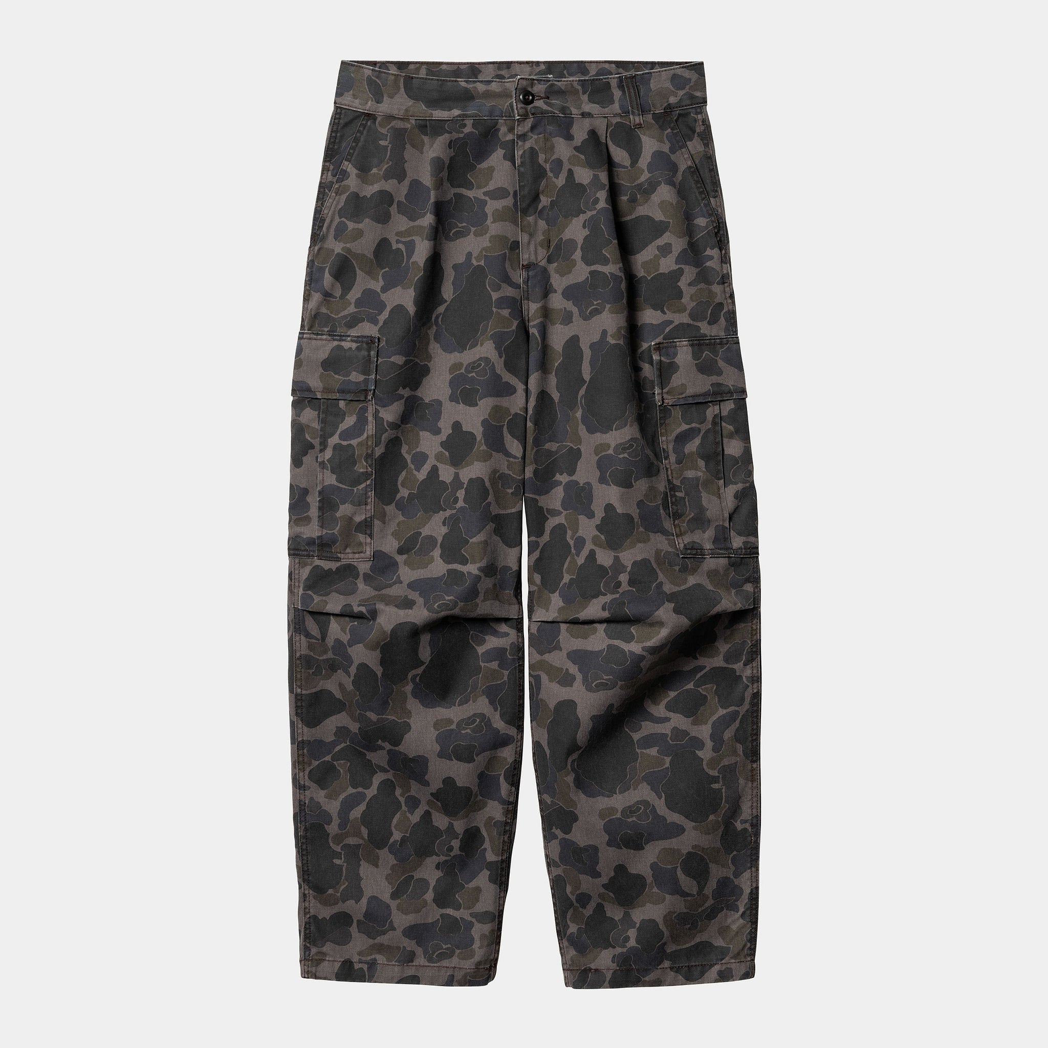 Carhartt WIP Cole Cargo Pant (Camo Duck, Grey stone washed)