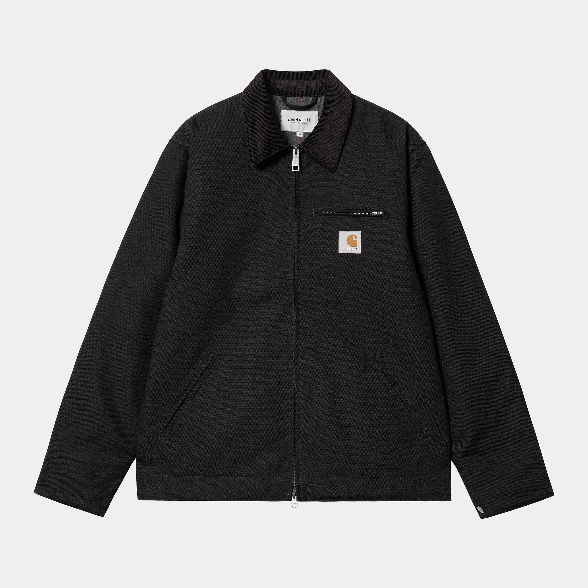 Carhartt WIP Detroit Jacket (Black/Black rigid)